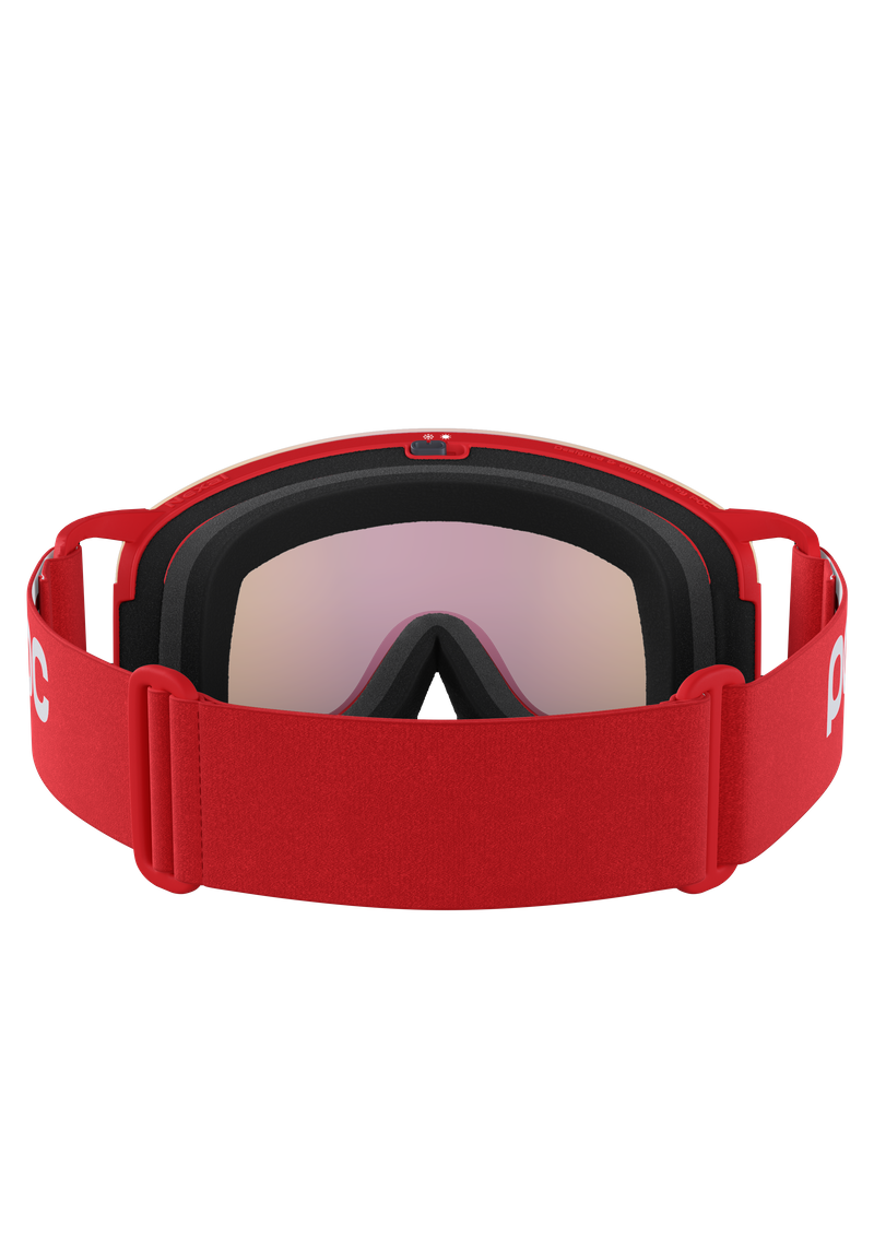 Nexal Ski Goggles in Prismane Red | Ski Eyewear | POC (US)