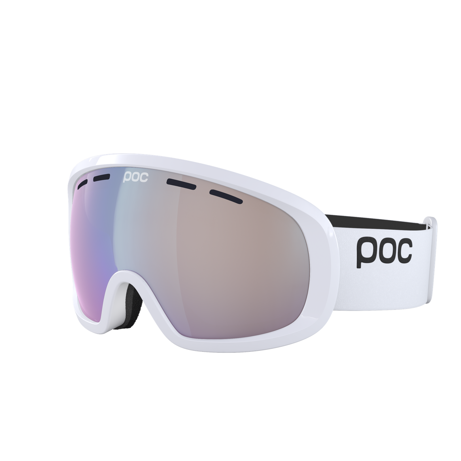 スキー・スノーボードアクセサリー POC Fovea MID HydrogenWhite/Photochromic Fovea Mid Photochromic Ski Goggles に Hydrogen White | Ski