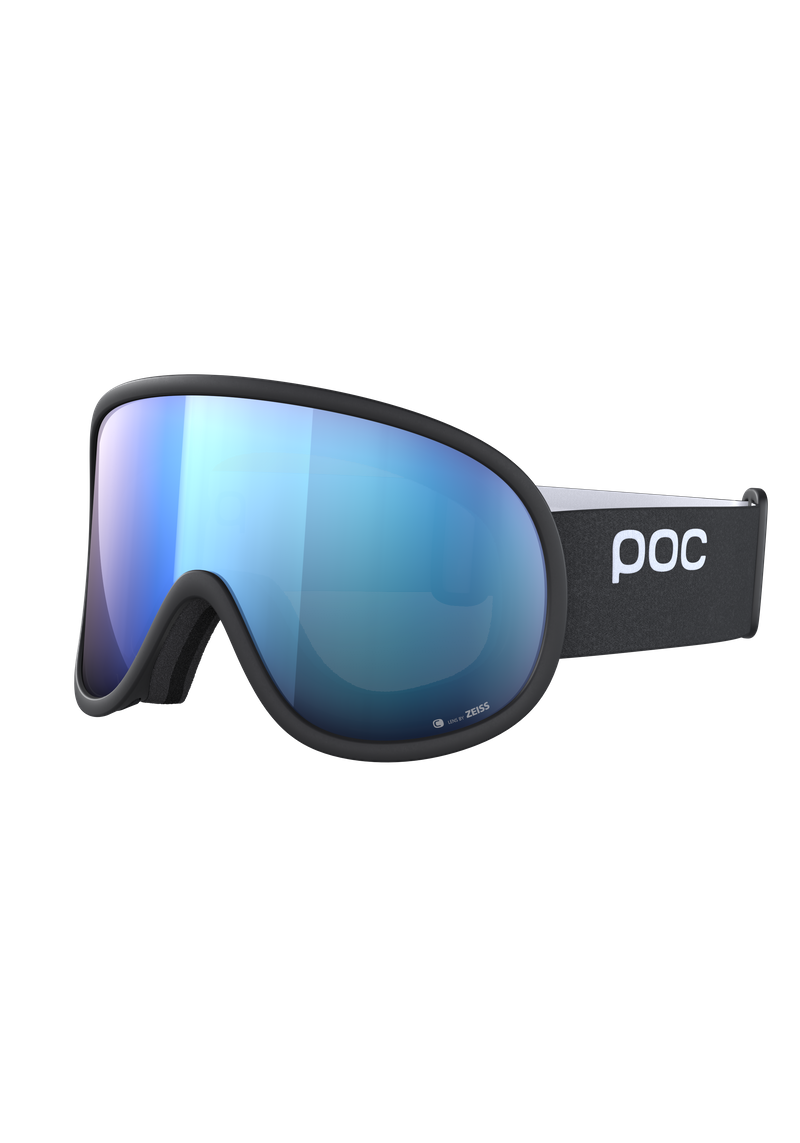 Retina Wide Fit Ski Goggles に Uranium Black | Ski Eyewear | POC (JP)