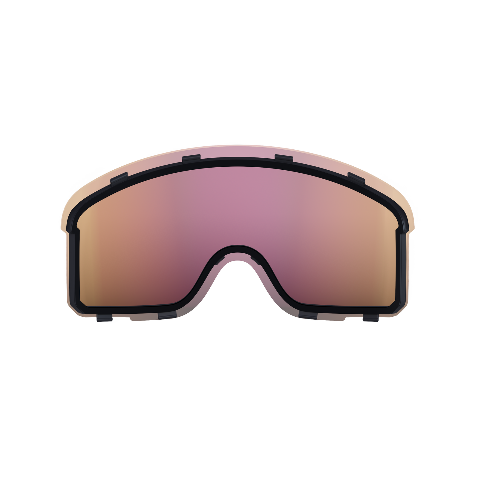 POC Clarity ピンクゴーグル クリアレンズ付き Nexal Lens in Clarity Highly Intense/Low Light Pink Cat. 1