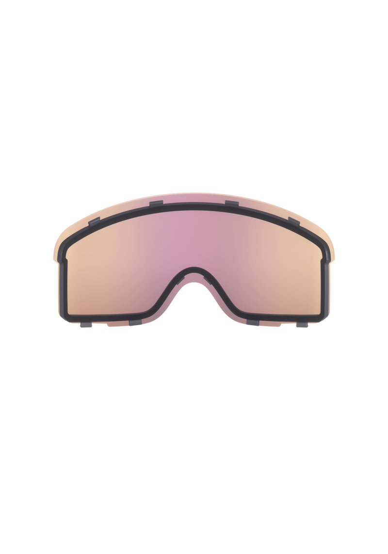 Nexal Mid Lens in Clarity Intense/Cloudy Coral Cat. 1 | Ski lenses