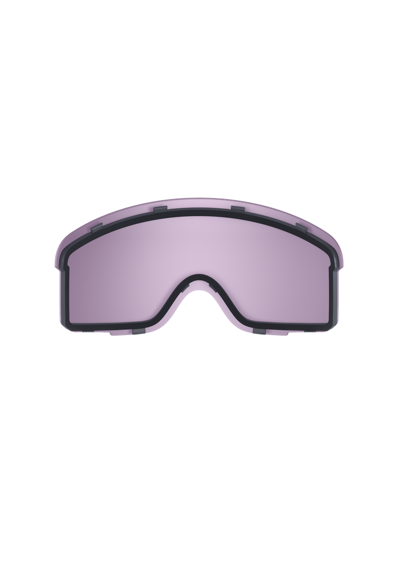 Nexal Mid Lens in Clarity Intense/Cloudy Coral Cat. 1 | Ski lenses
