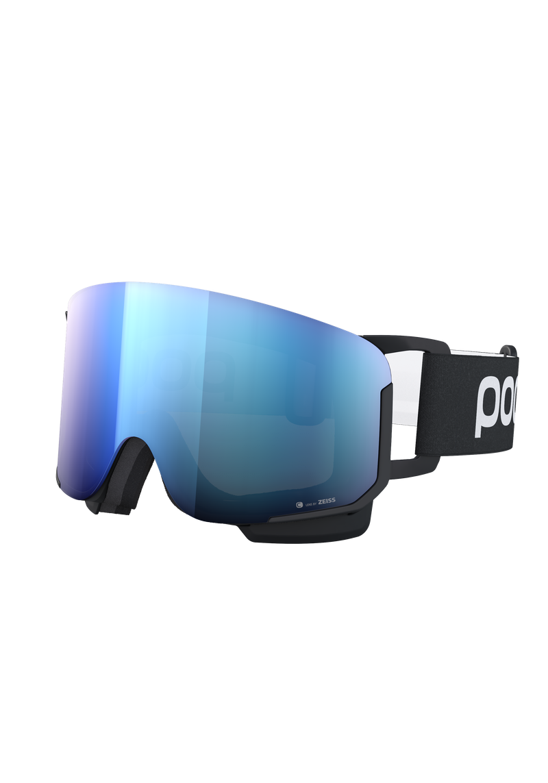 Nexal Wide Fit Ski Goggles in Uranium Black | Ski Eyewear | POC