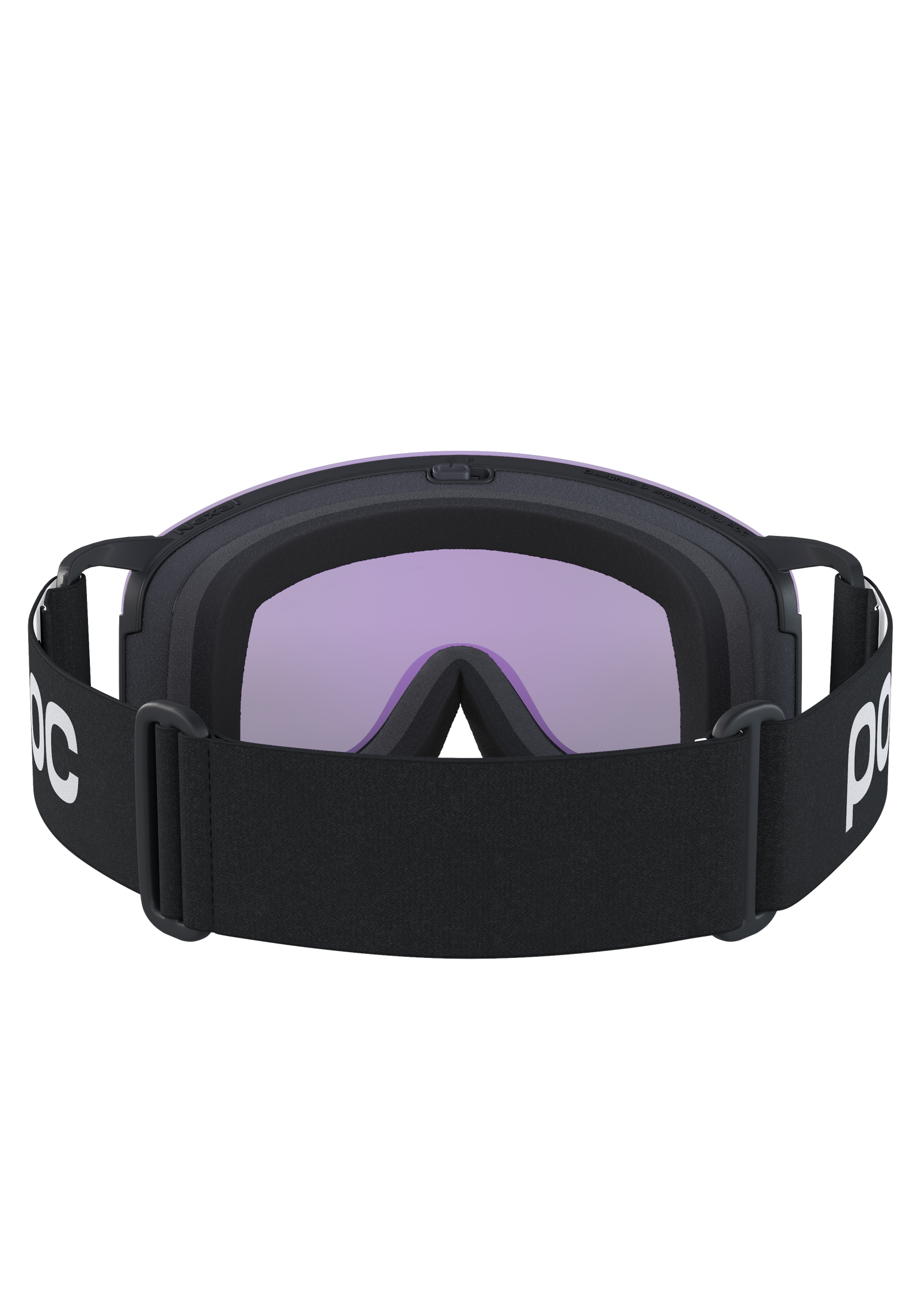 Nexal Wide Fit Ski Goggles in Uranium Black | Ski Eyewear | POC