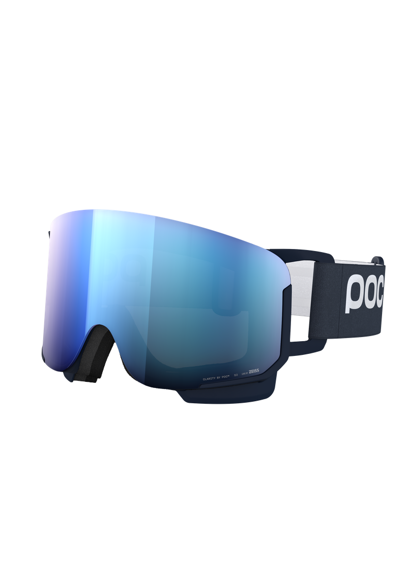poc ポック ゴーグル ミラー フレームレスNEXAL WF Nexal Wide Fit Ski Goggles in Hydrogen White | Ski Eyewear | POC