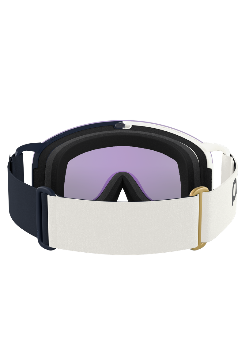 Nexal Wide Fit Ski Goggles in Hydrogen White | Ski Eyewear | POC (US)