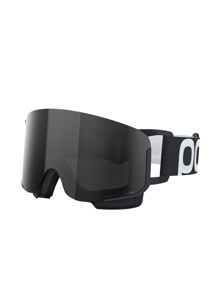 Nexal Wide Fit Ski Goggles in Uranium Black | Ski Eyewear | POC