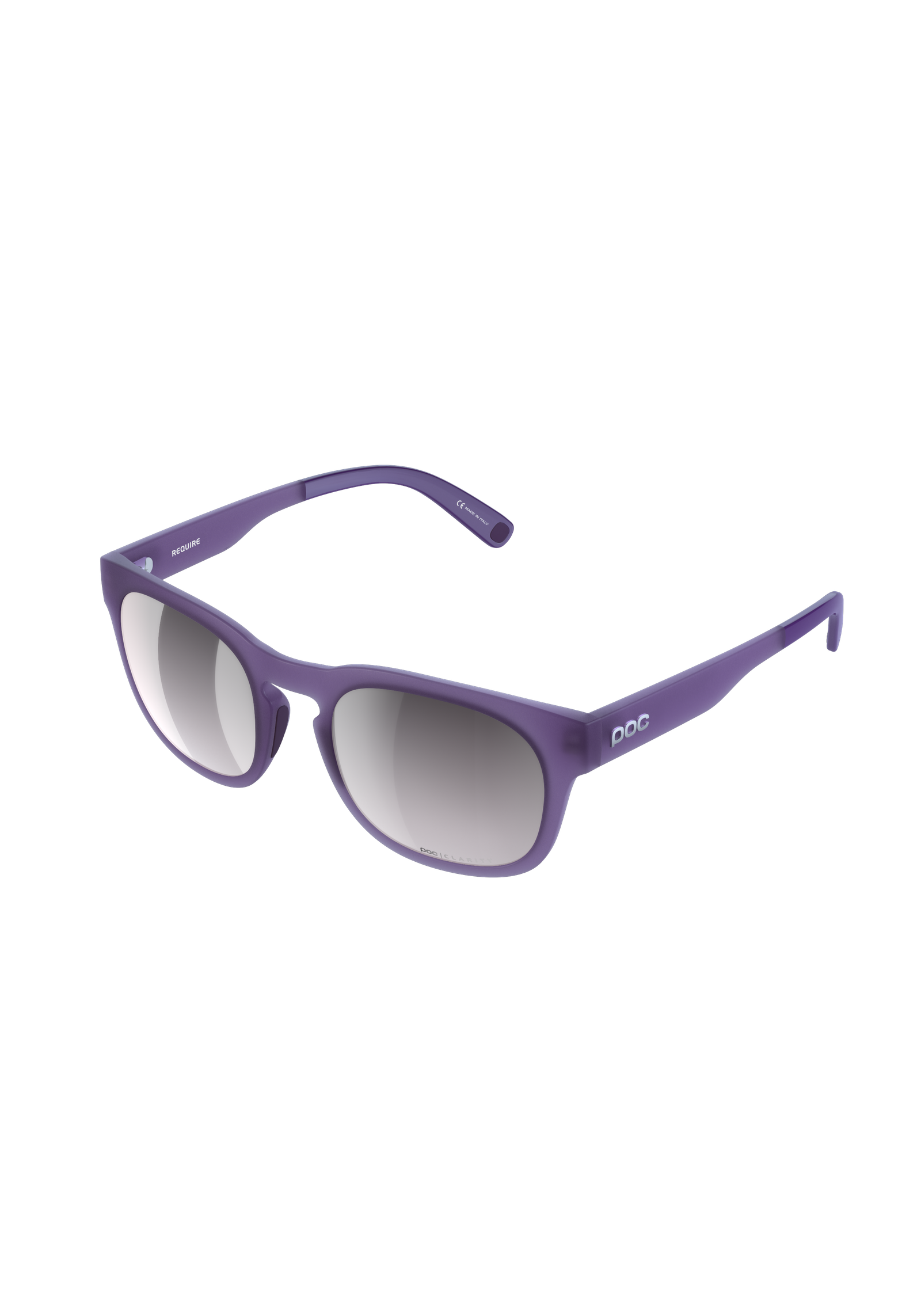 ウェア POC Aspire Sapphire Purple Translucent Require Bike Sunglasses in Sapphire Purple Translucent | Cycling