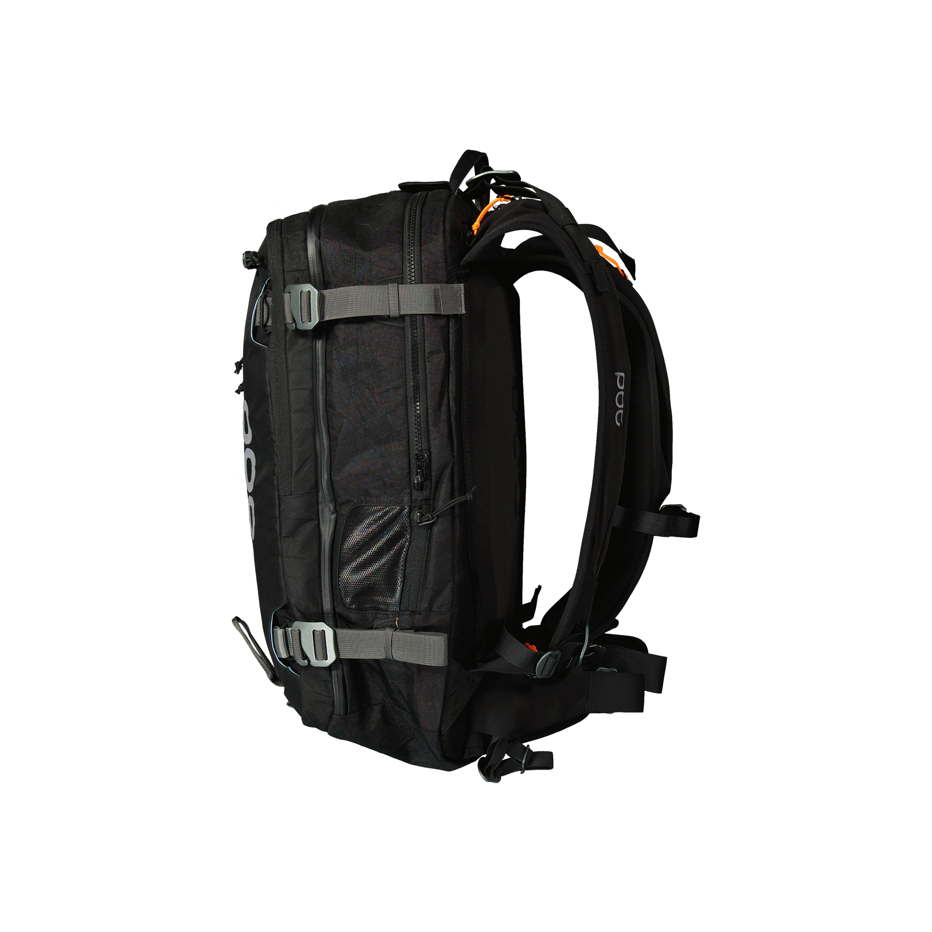 スノーボード POC Dimension Avalanche backpack Dimension Avalanche Backpack in Uranium Black | Ski Backpack