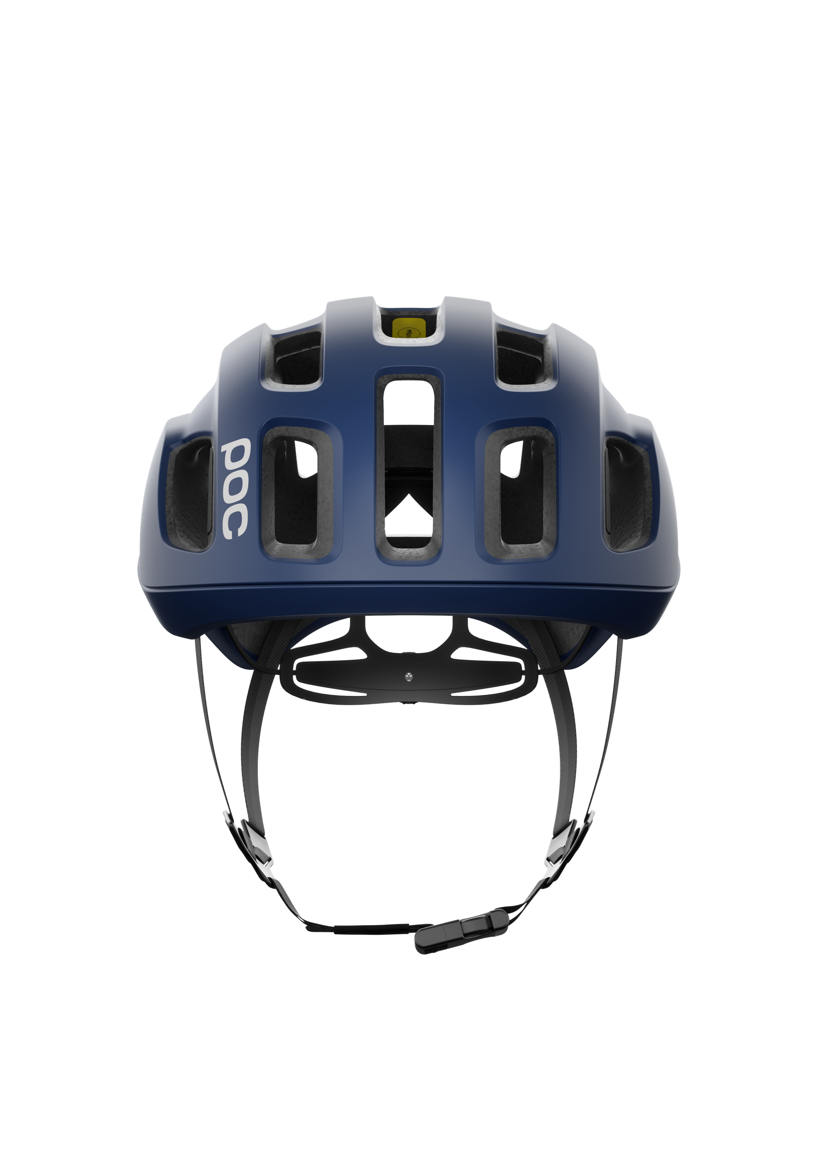 Ventral Air Mips Wide Fit Cycling Helmet in Lead Blue Matt | POC (JP)