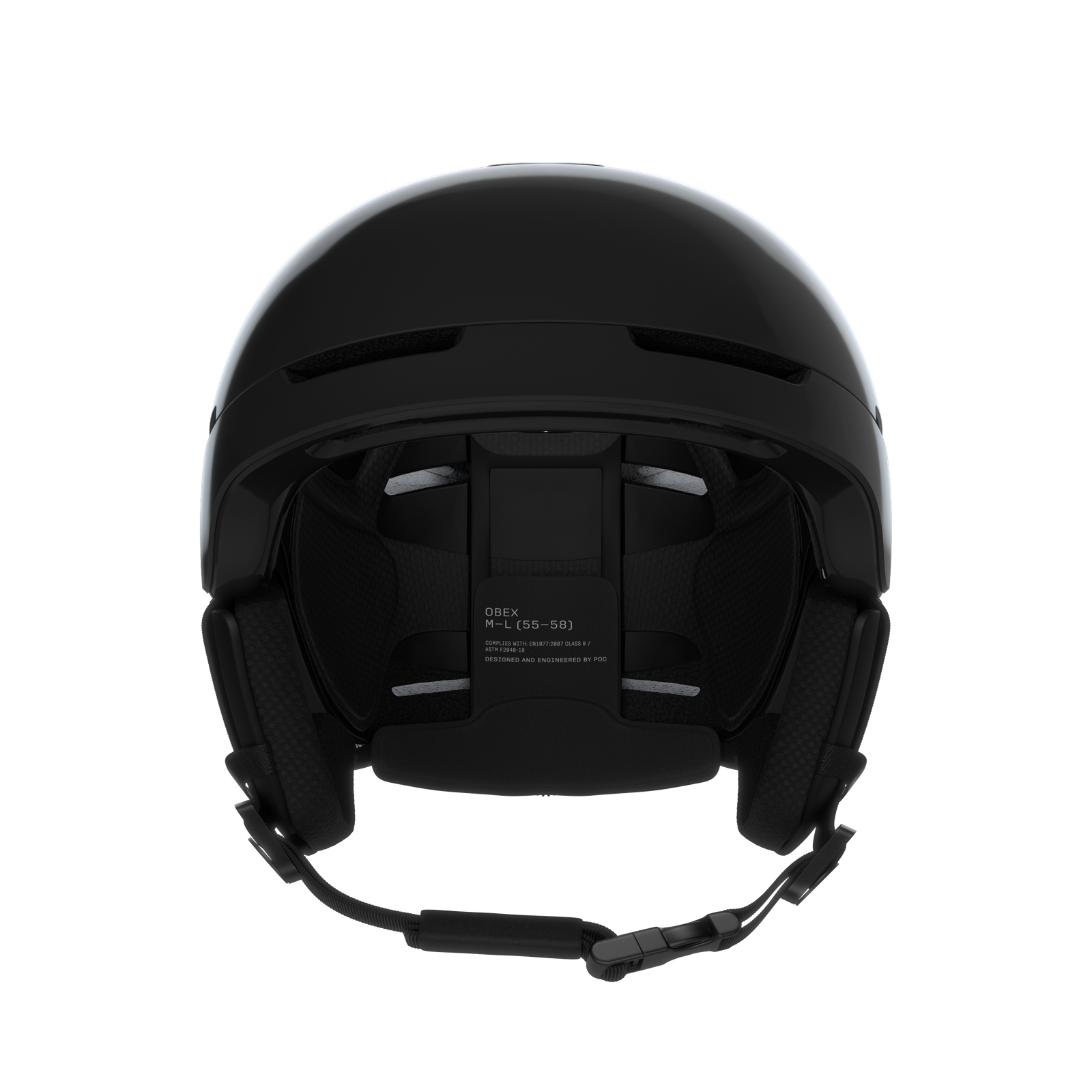 Obex Connect Ski Helmet に Uranium Black | POC (JP)