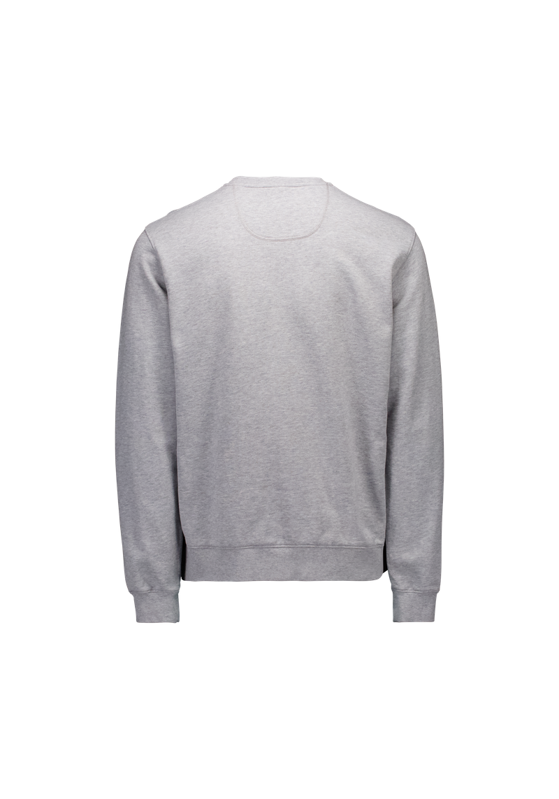 Men's POC Crew Neck Sweater in Grey Melange | Cycling Apparel