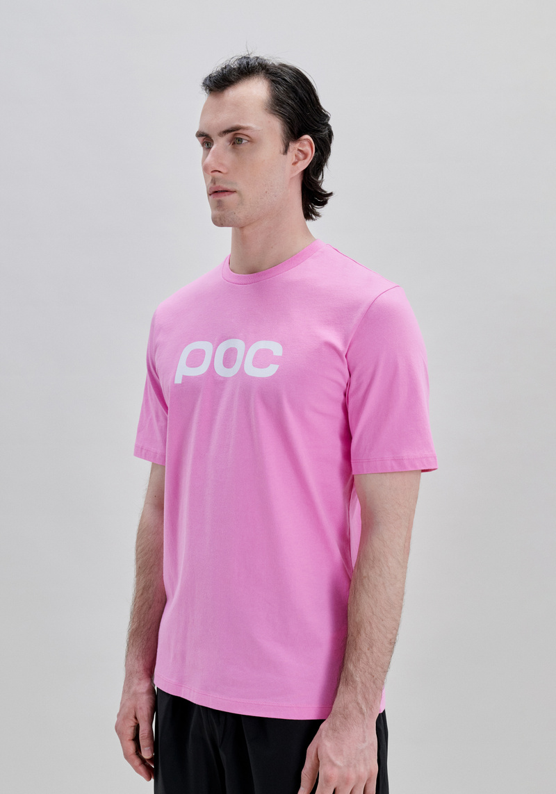 Men's POC Tee in Thulite Pink | Cycling Apparel | POC (Global EN)