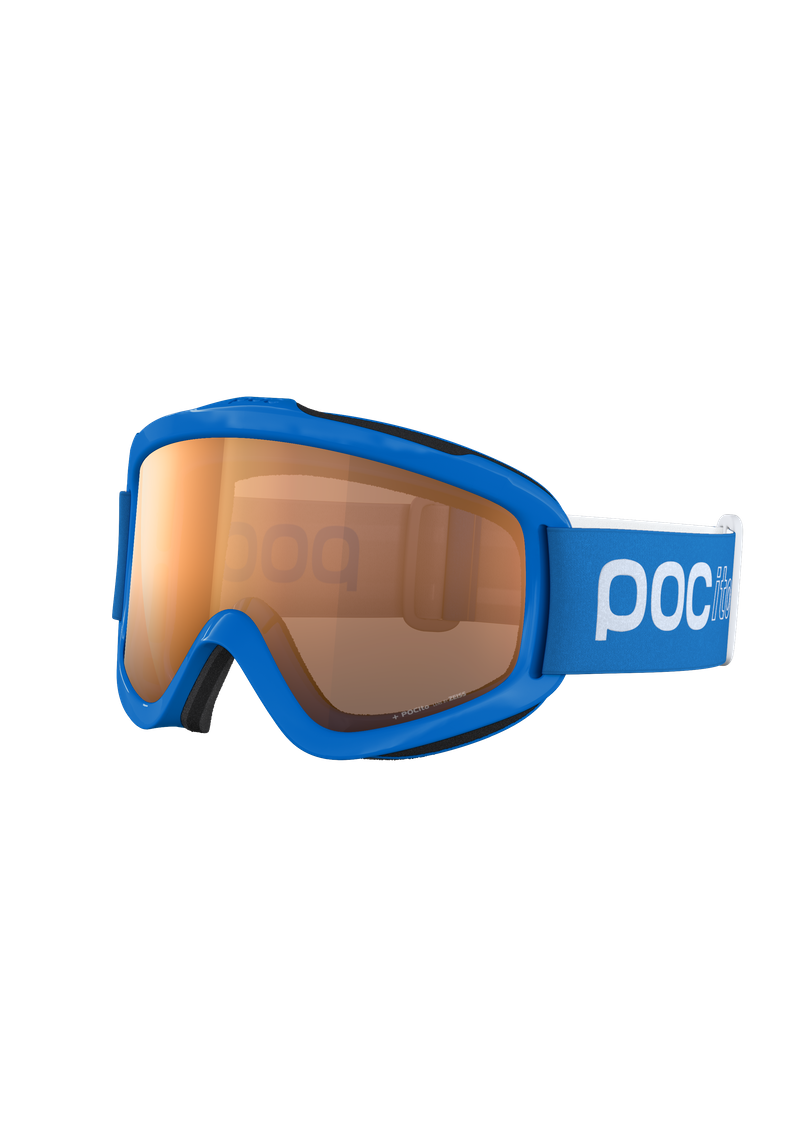 POCito Iris Ski Goggles in Fluorescent Blue | Ski Eyewear | POC (US)