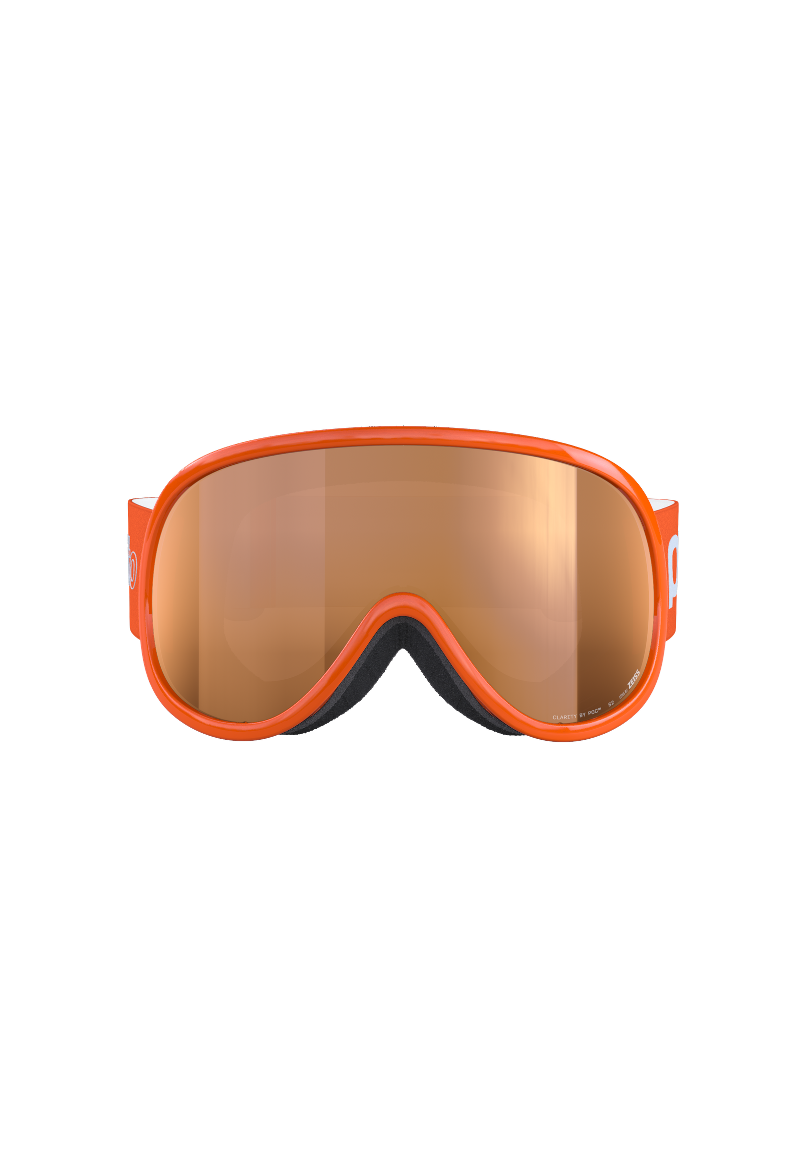 POCito Retina Ski Goggles in Fluorescent Orange | Ski Eyewear