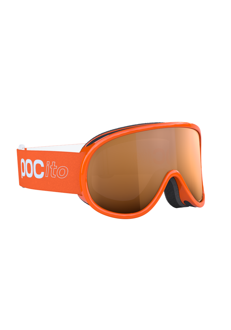 POCito Retina Ski Goggles in Fluorescent Orange | Ski Eyewear