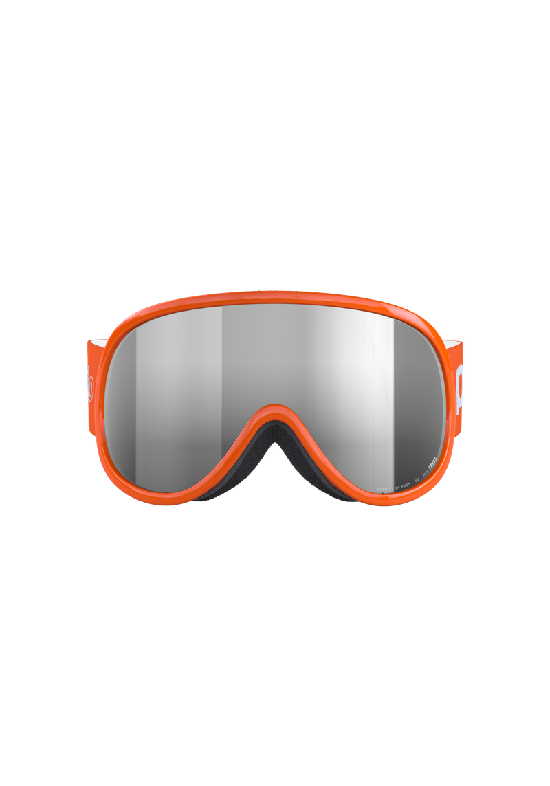 POCito Retina Ski Goggles in Fluorescent Orange | Ski Eyewear