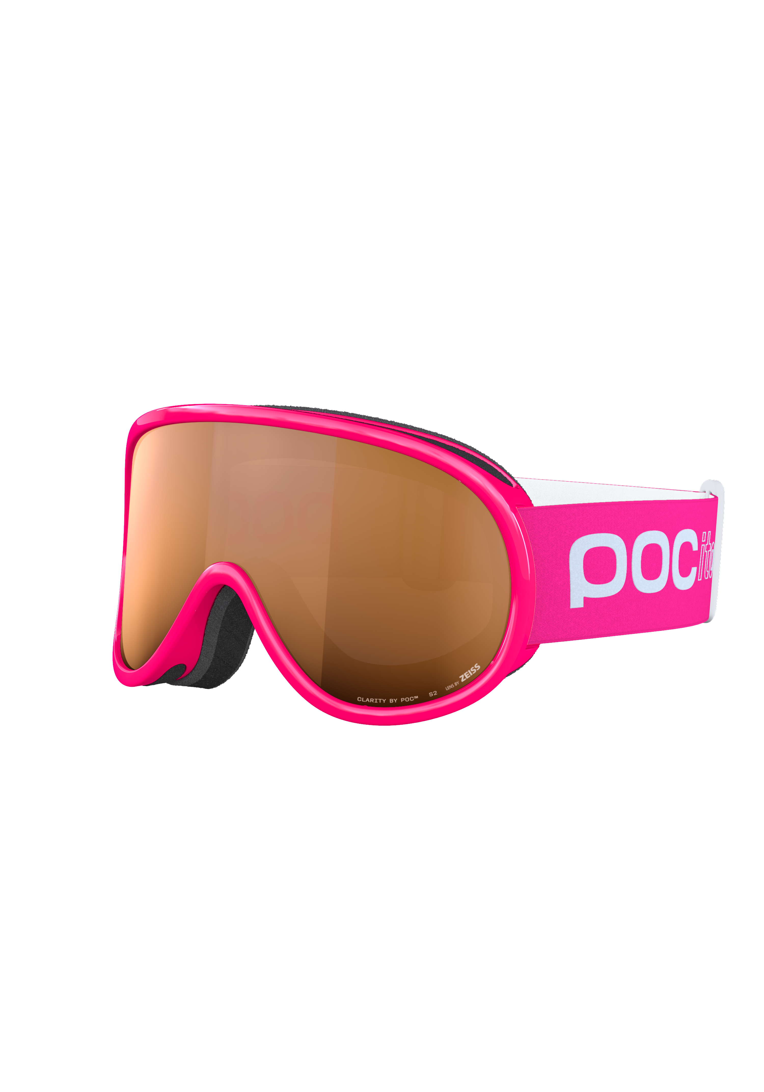 POCito Retina Ski Goggles in Fluorescent Orange | Ski Eyewear