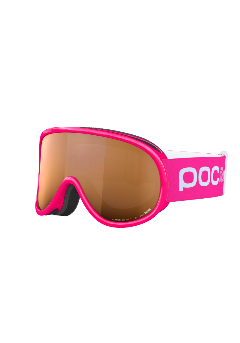 POCito Retina Ski Goggles in Fluorescent Pink | Ski Eyewear | POC (US)