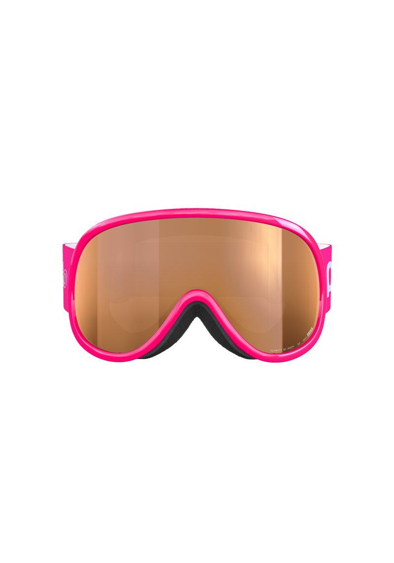 POCito Retina Ski Goggles in Fluorescent Orange | Ski Eyewear
