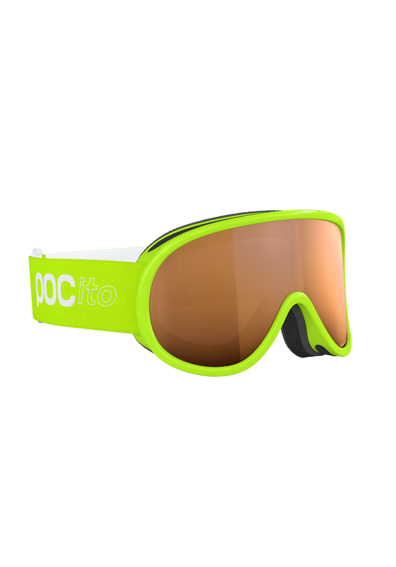 POCito Retina Ski Goggles in Fluorescent Orange | Ski Eyewear