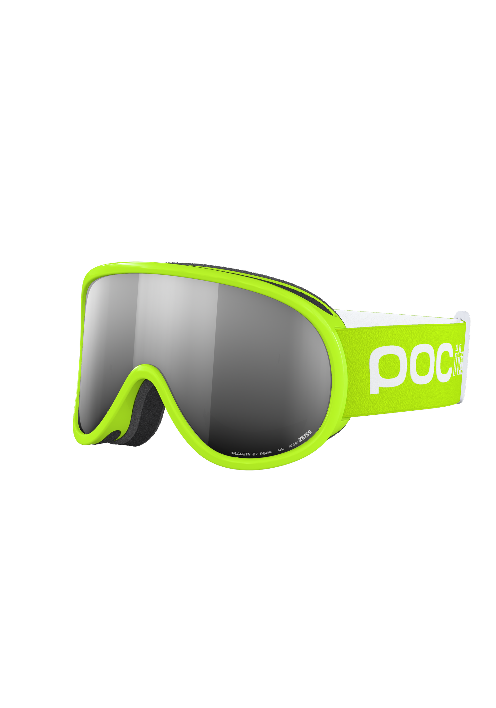 POC ゴーグル イエロー レンズ POCito Retina Ski Goggles in Fluorescent Yellow/Green | Ski
