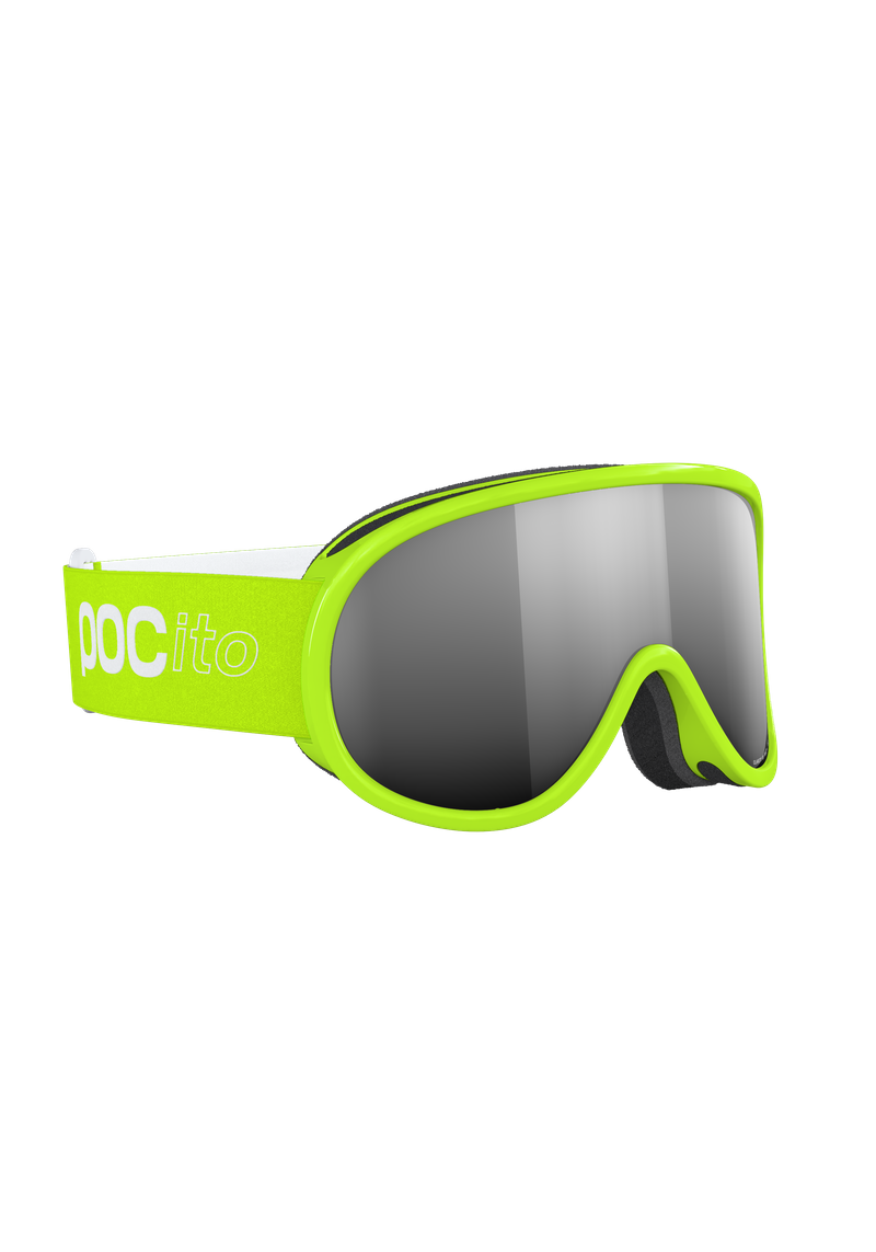 POCito Retina Ski Goggles in Fluorescent Yellow/Green | Ski