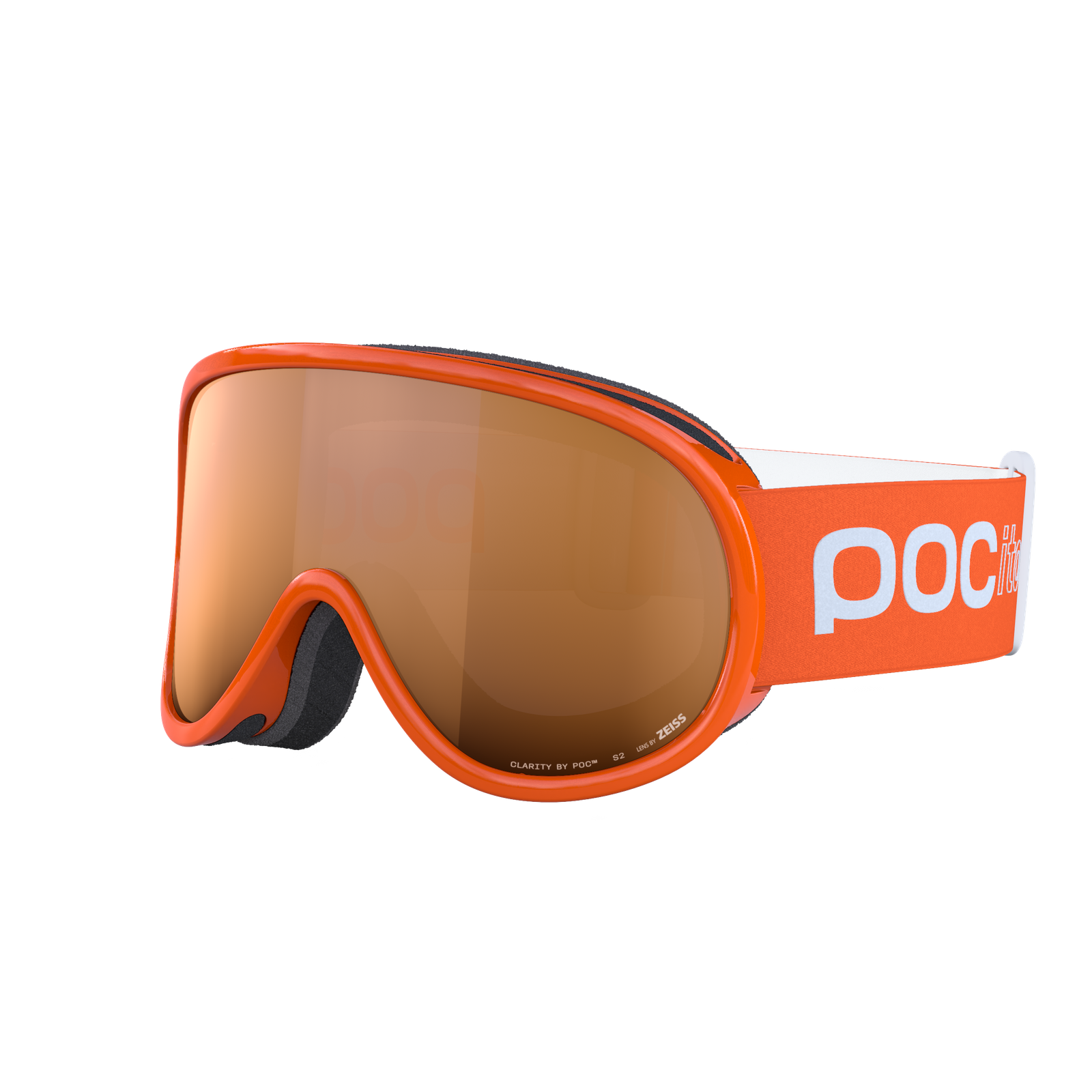 POC Retina Big オレンジミラーゴーグル Amazon | POC、Retina Big Clarity、鉛ブルー/スペクトリス