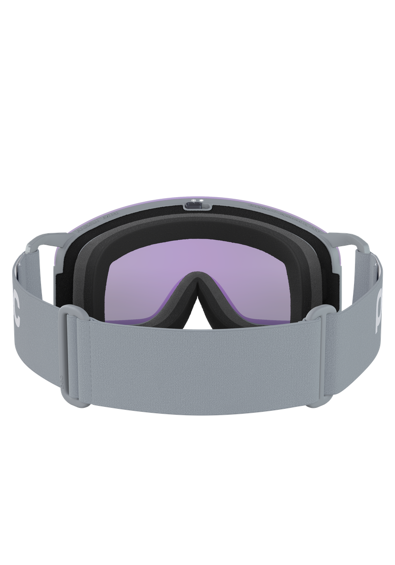 Nexal Mid Wide Fit Ski Goggles in Raw White | Ski Eyewear | POC (US)
