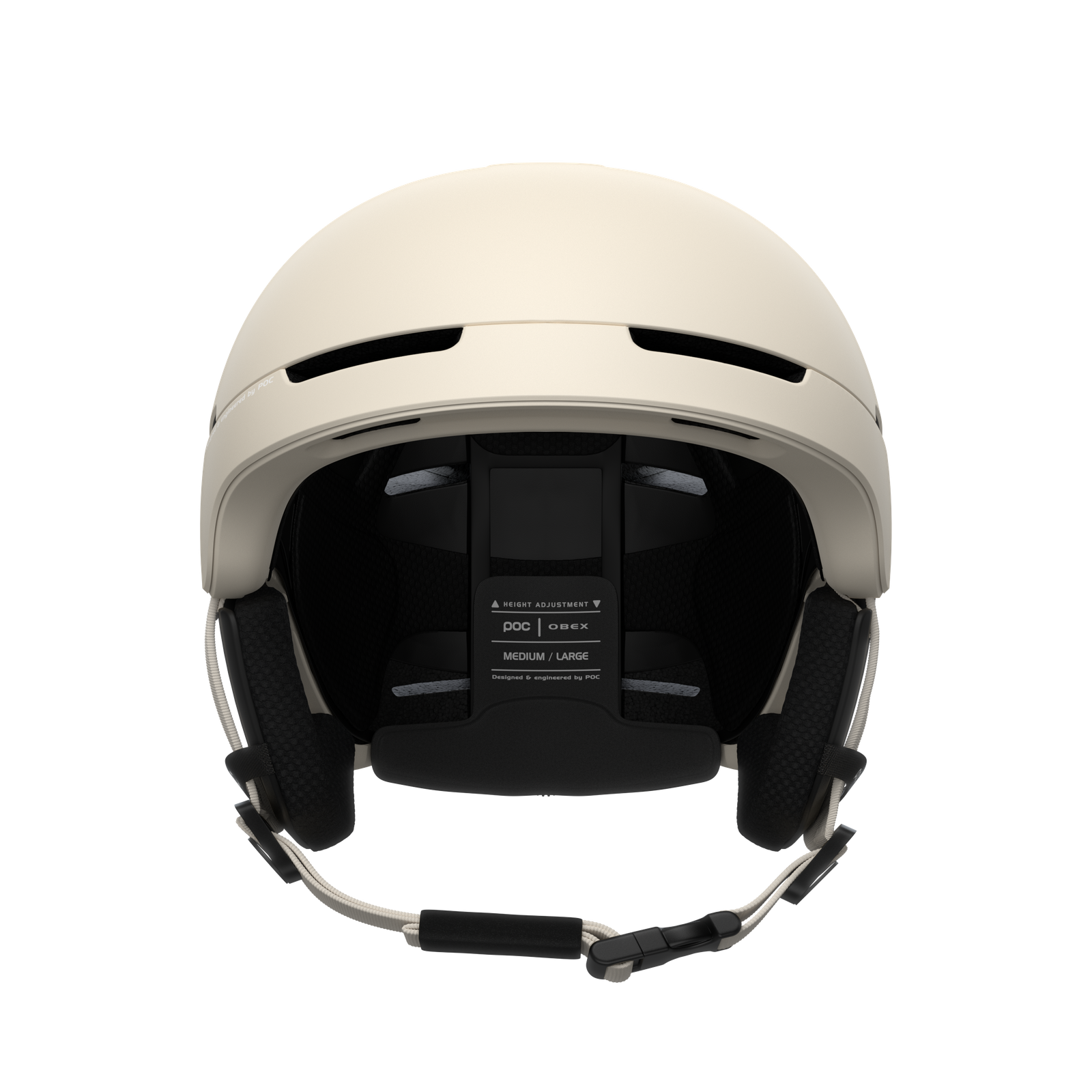 Obex Wide Fit MIPS Skihelm in Uranium Black Matt | POC