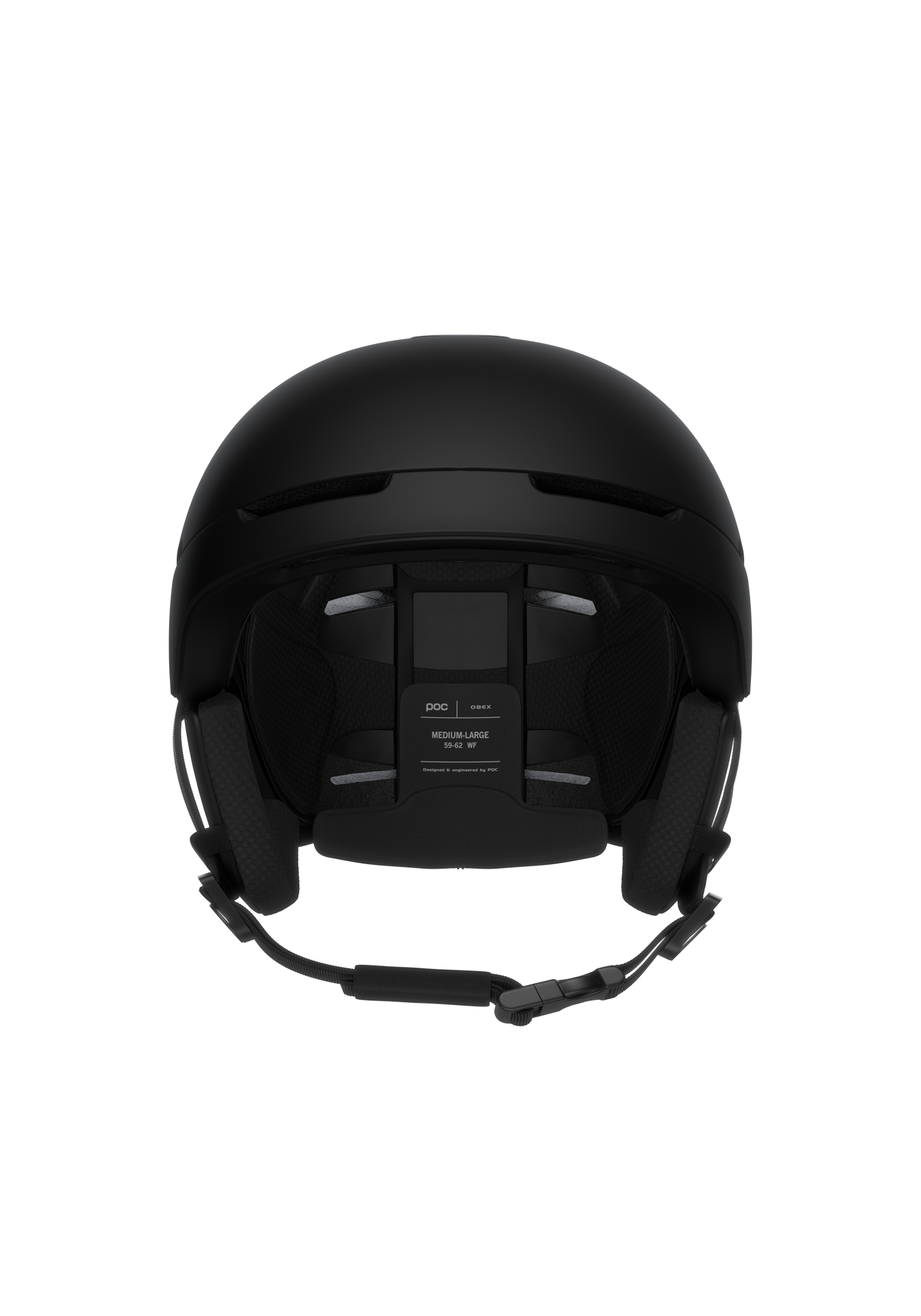スキー・スノーボードアクセサリー POC OBEX WF MIPS Obex Wide Fit MIPS Ski Helmet in Uranium Black Matt | POC (US)