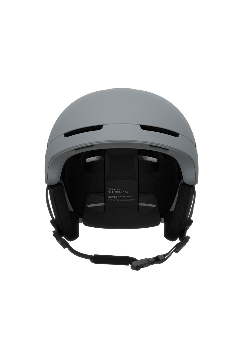 Obex Wide Fit MIPS Ski Helmet in Uranium Black Matt | POC (US)
