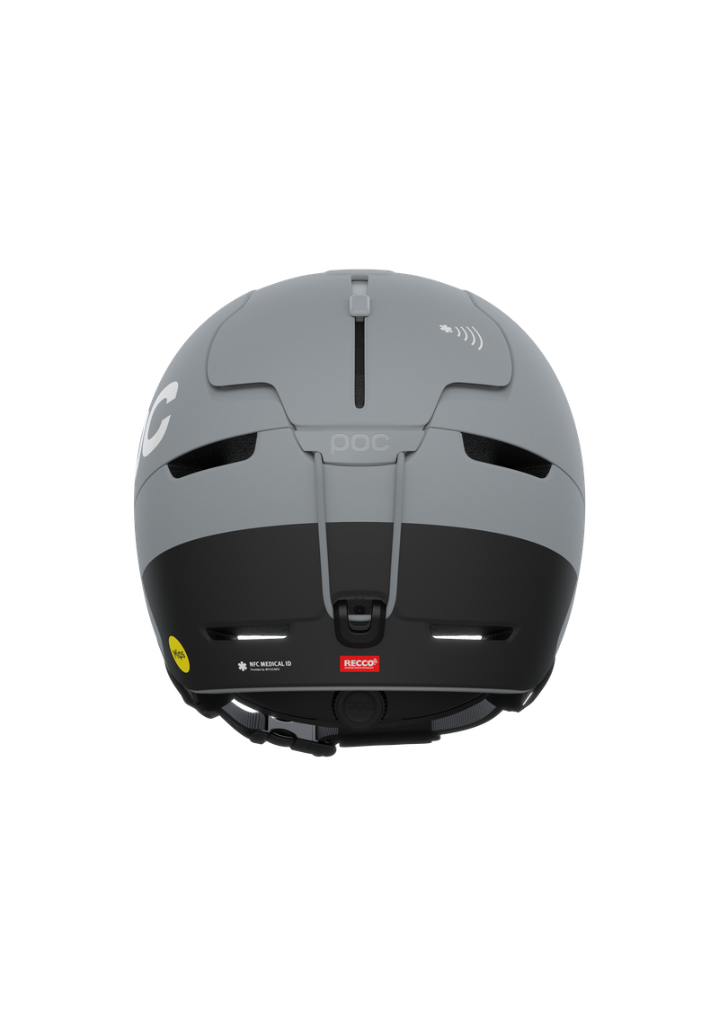 Obex Wide Fit MIPS Ski Helmet in Uranium Black Matt | POC (Global EN)