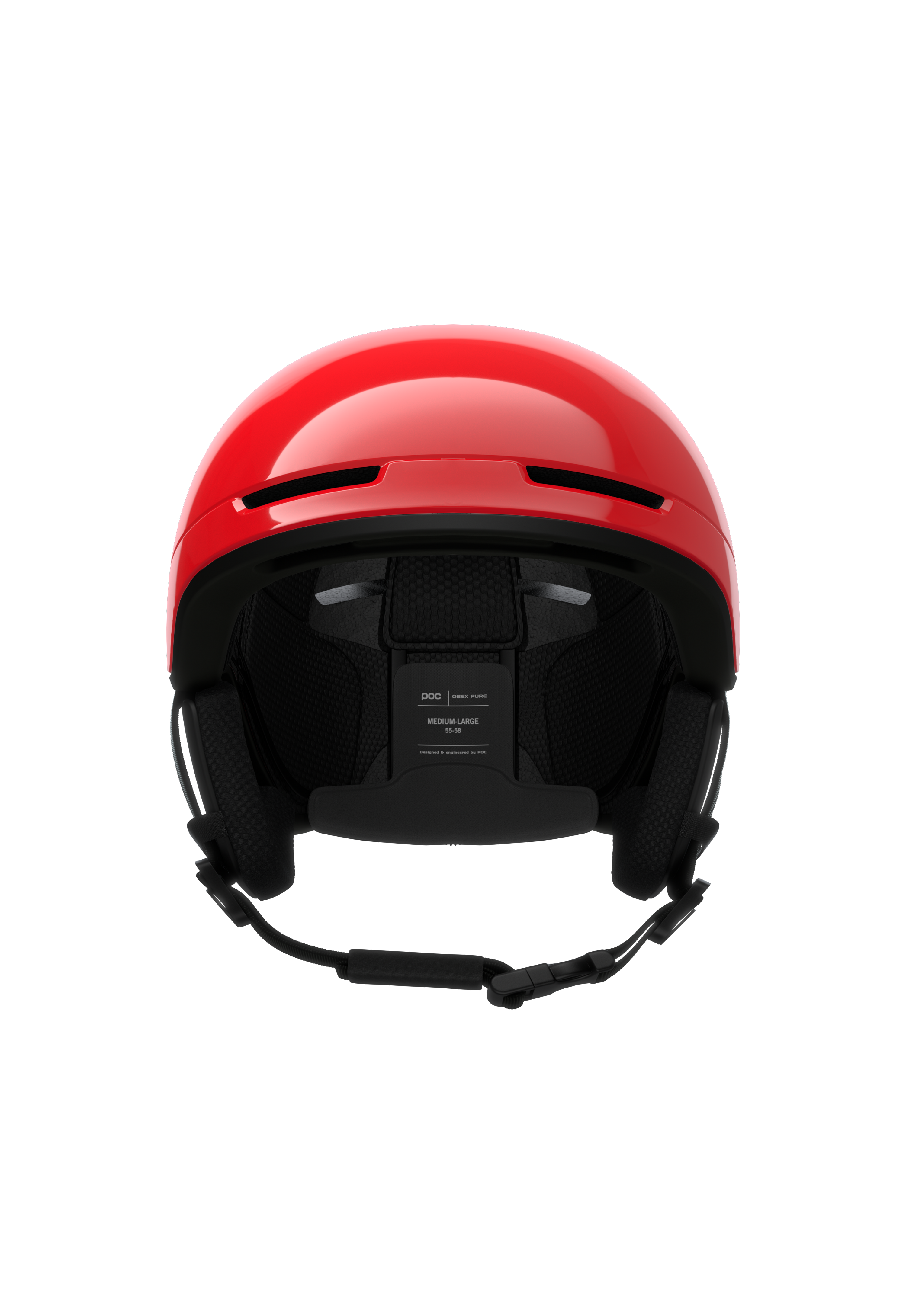 Obex Pure Ski Helmet in Raw Black Matt | POC (JP)