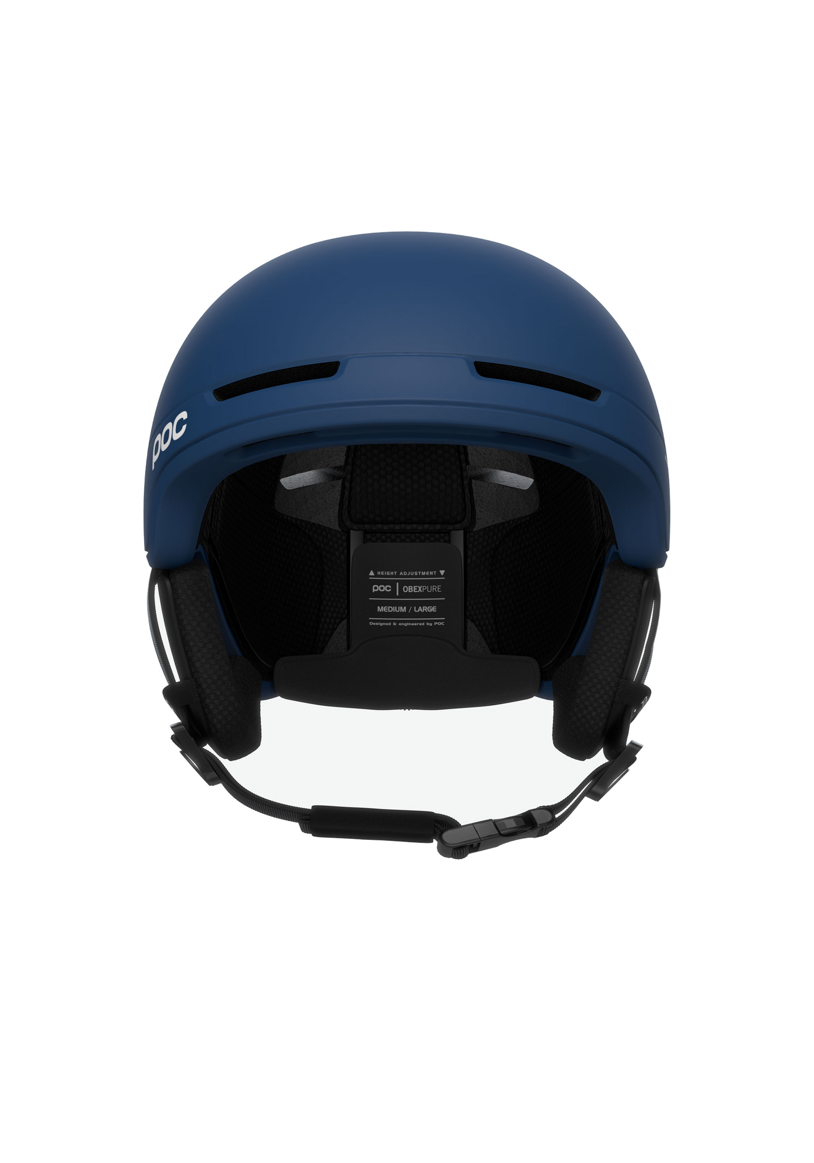 Obex Pure Ski Helmet in Lead Blue | POC (CA)