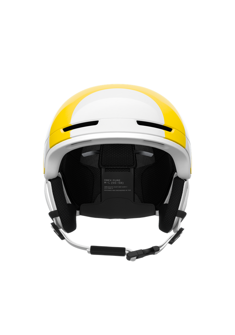 Obex Pure Ski Helmet in Hydrogen White | POC (Global EN)