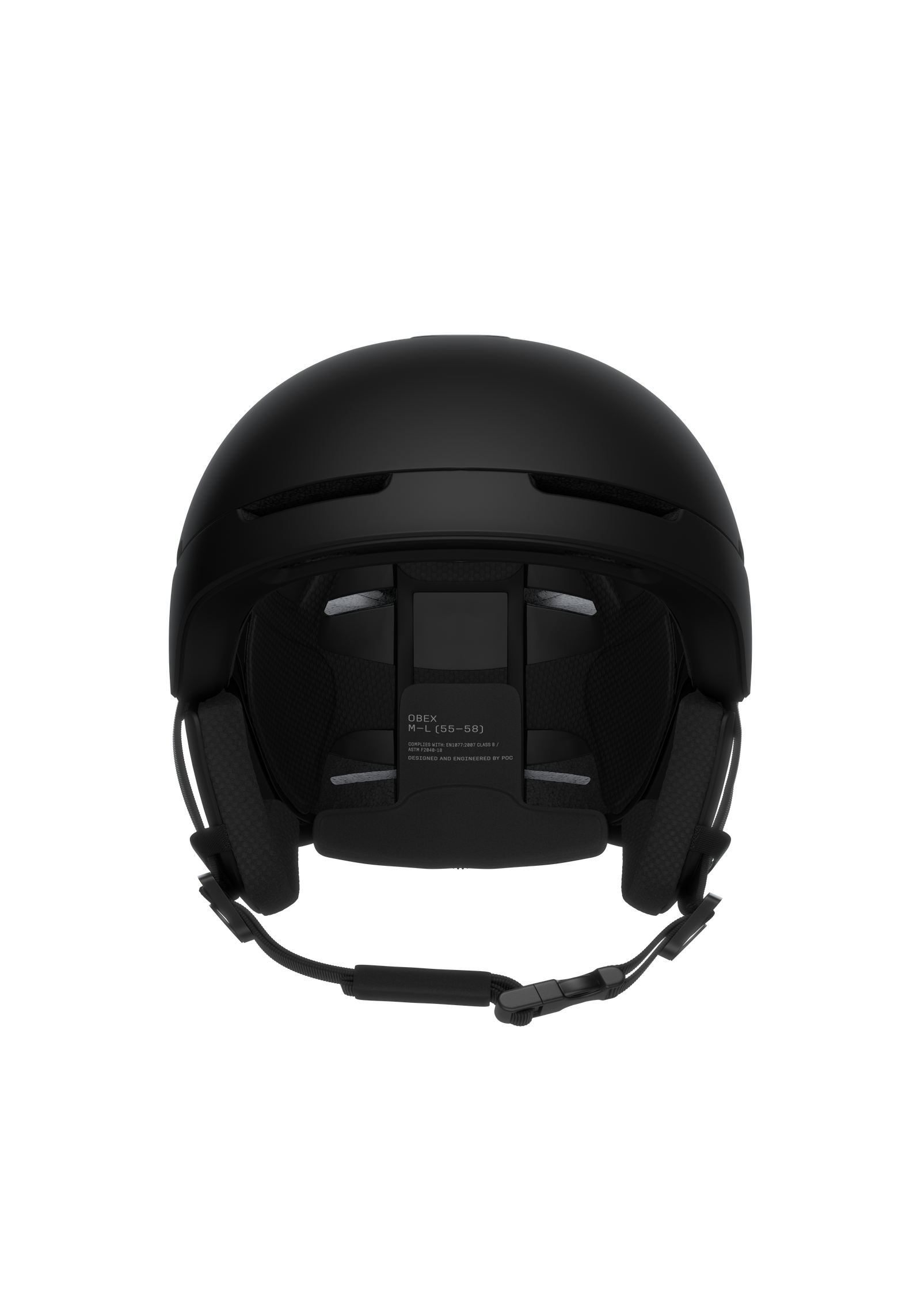 Obex MIPS Ski Helmet in Uranium Black Matt | POC (Global EN)