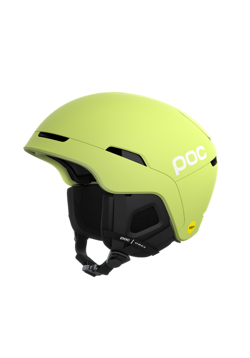 Obex MIPS Ski Helmet in Lemon Calcite Matt | POC (Global EN)