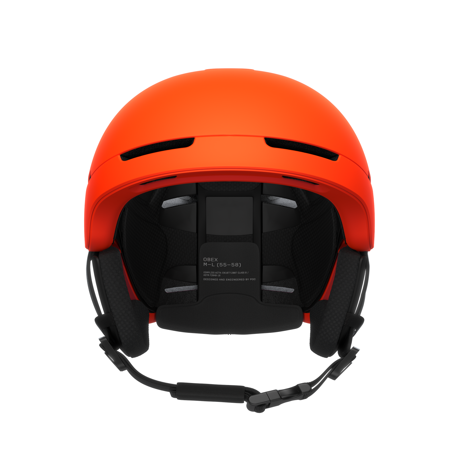 Obex MIPS Ski Helmet in Fluorescent Orange Matt | POC (US)