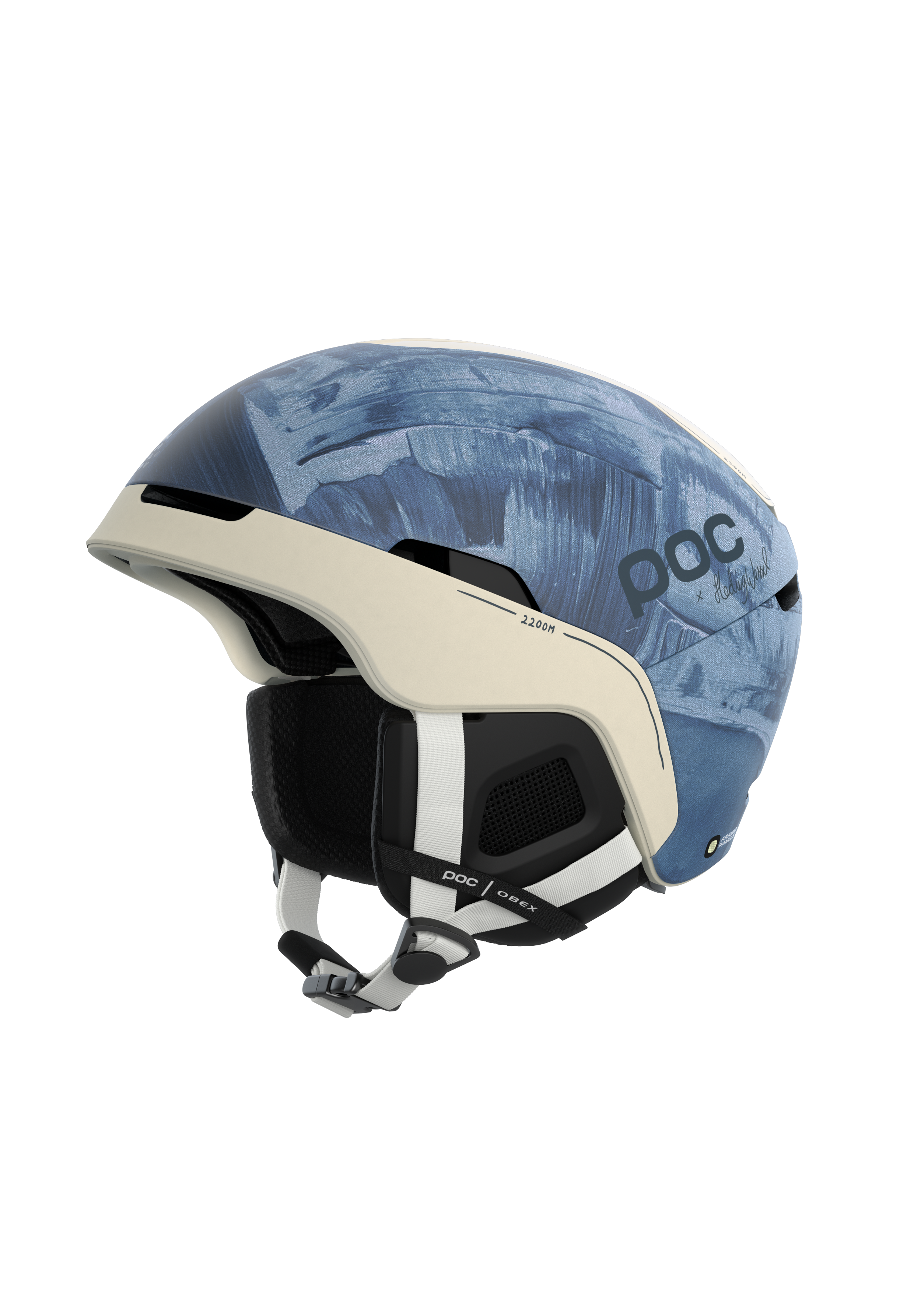 POC - POC - Obex BC MIPS Hedvig Wessel Ed. - Ski Helmets - Blue - M-L - Ski Helmets - Blue - M-L
