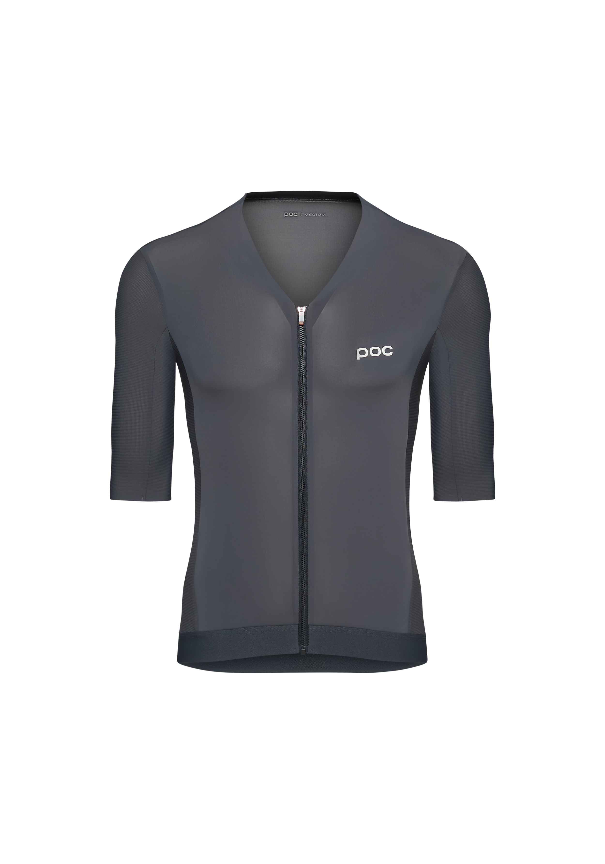 POC - POC - Men's Raceday Short Sleeve Cycling Jersey - Bike Apparel - Grey - S - Bike Apparel - Grey - S