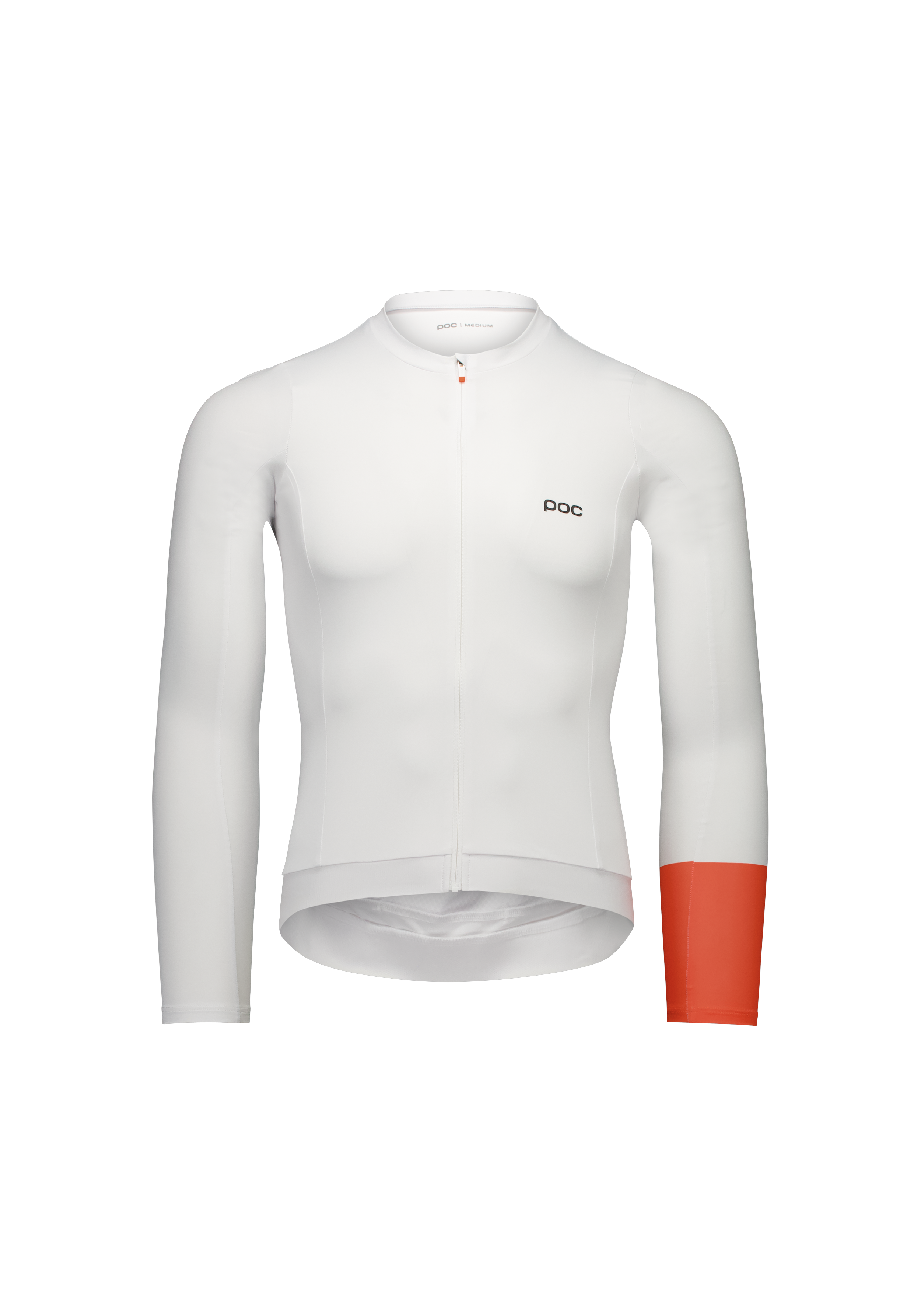 POC - POC - Men's Cadence Long Sleeve Cycling Jersey - Bike Apparel - White - S - Bike Apparel - White - S