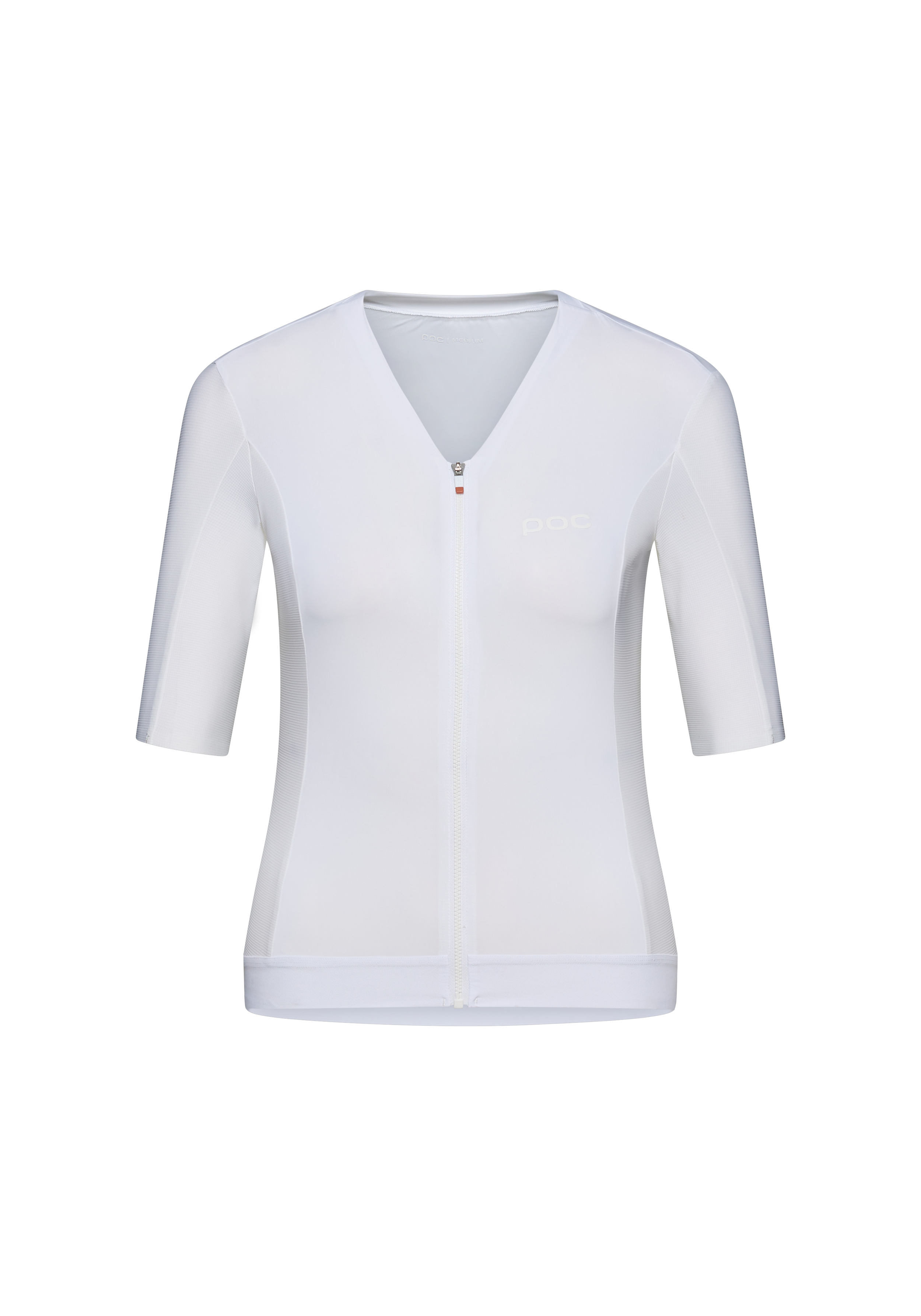 POC - POC - Women's Raceday Short Sleeve Jersey - Bike Apparel - White - S - Bike Apparel - White - S