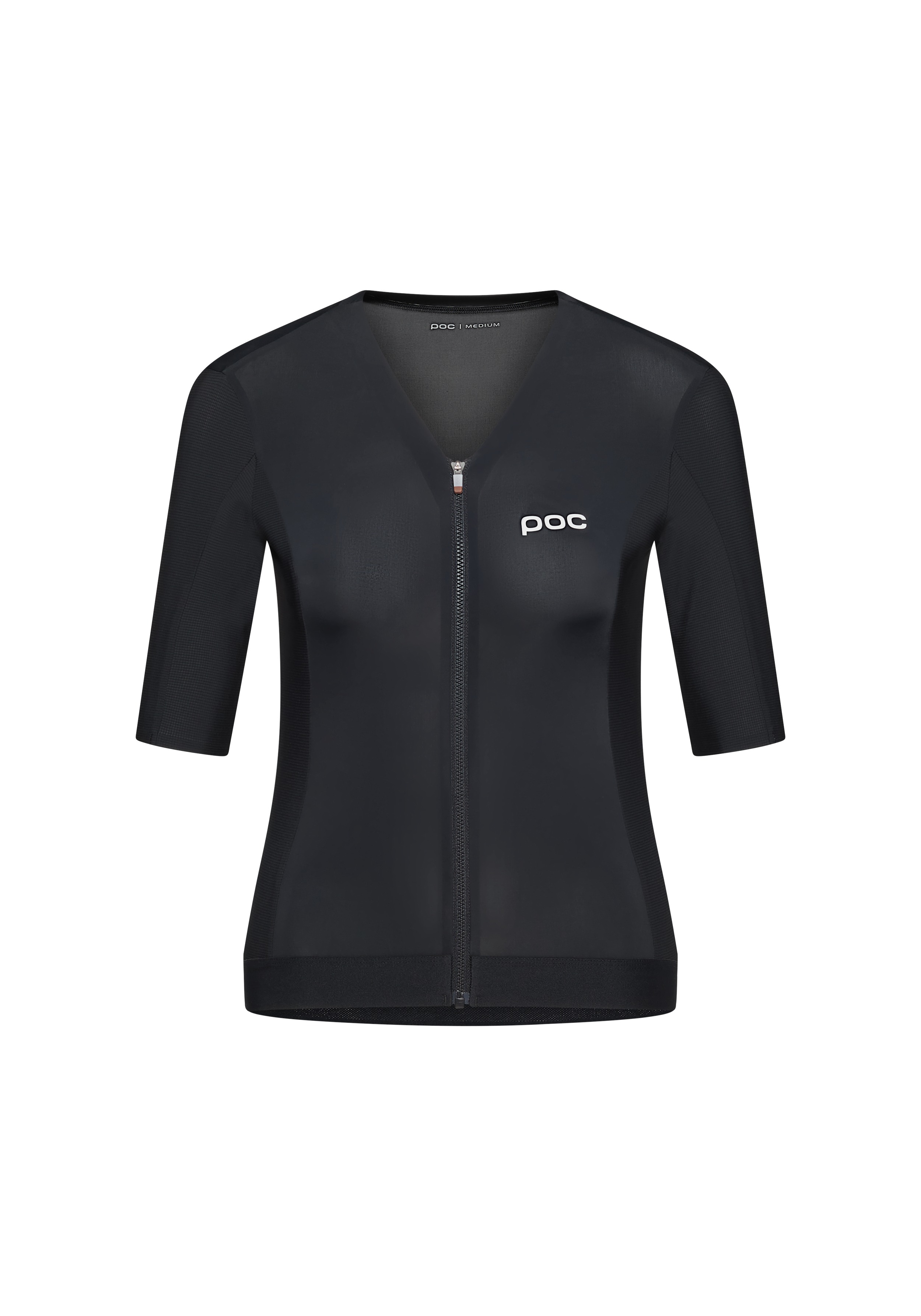 POC - POC - Women's Raceday Short Sleeve Jersey - Bike Apparel - Black - S - Bike Apparel - Black - S