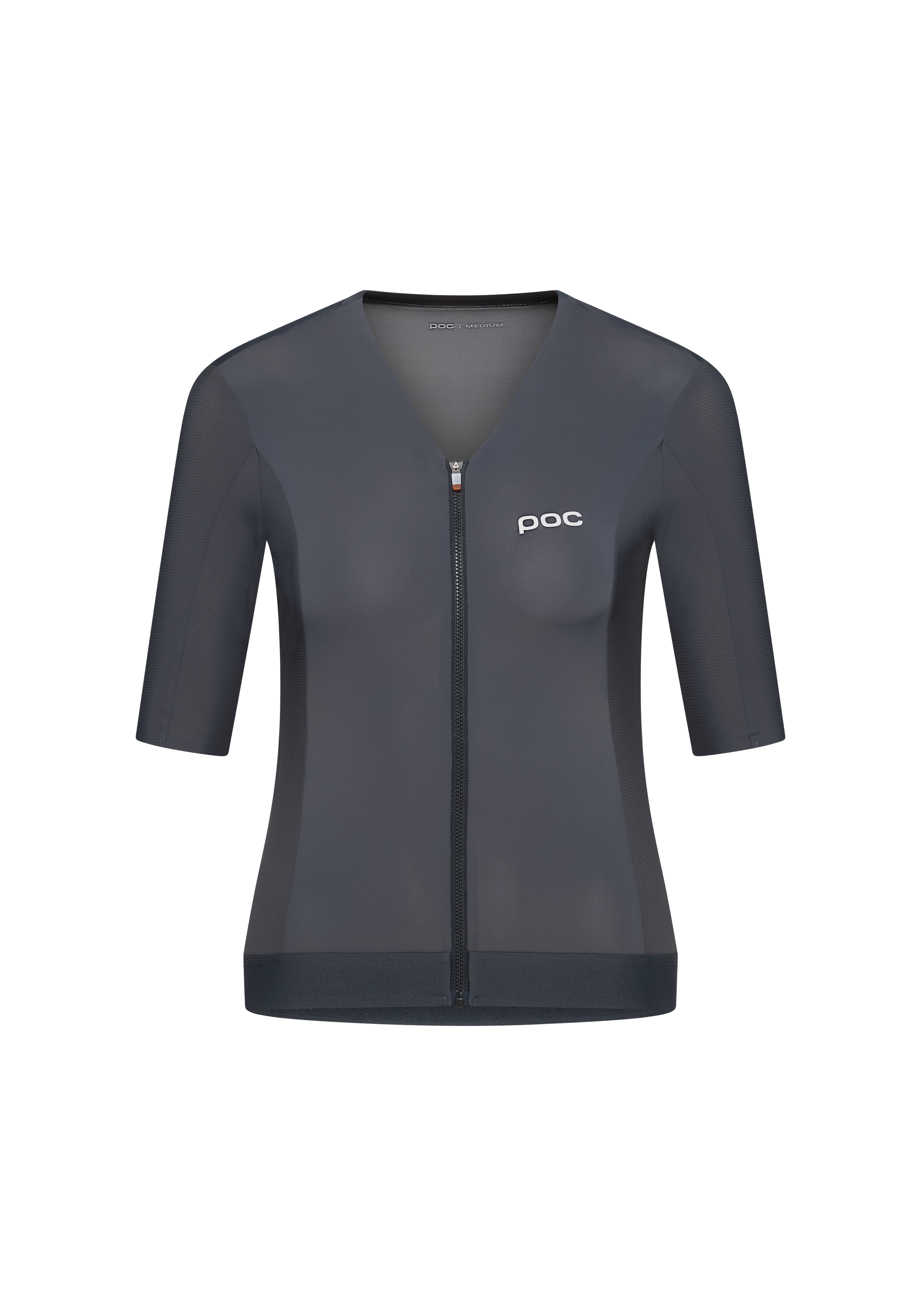 POC - POC - Women's Raceday Short Sleeve Jersey - Bike Apparel - Grey - S - Bike Apparel - Grey - S