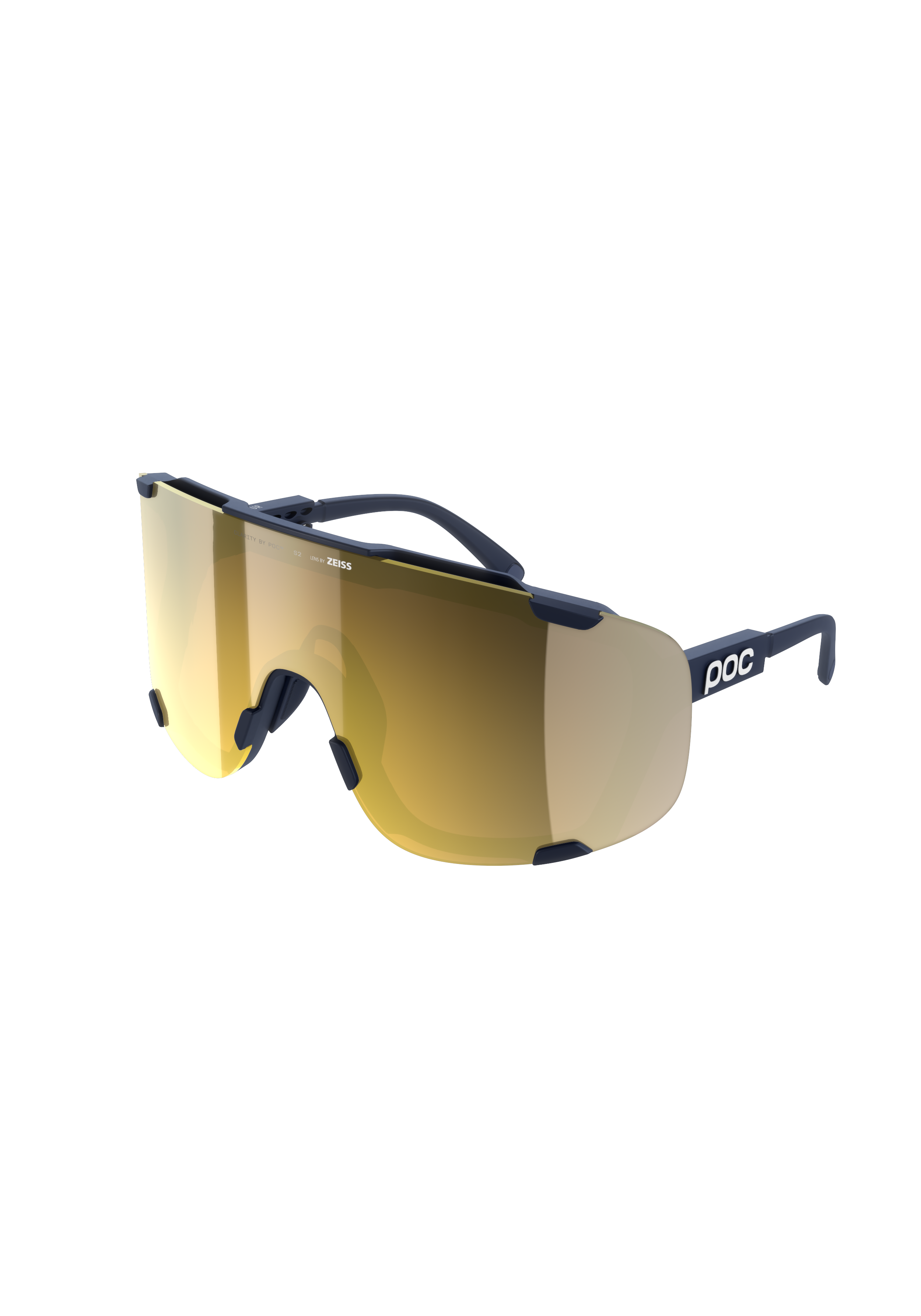 POC - POC - Devour Bike Sunglasses + Extra Lens - Sparelens - Blue - One Size - Sparelens - Blue - One Size