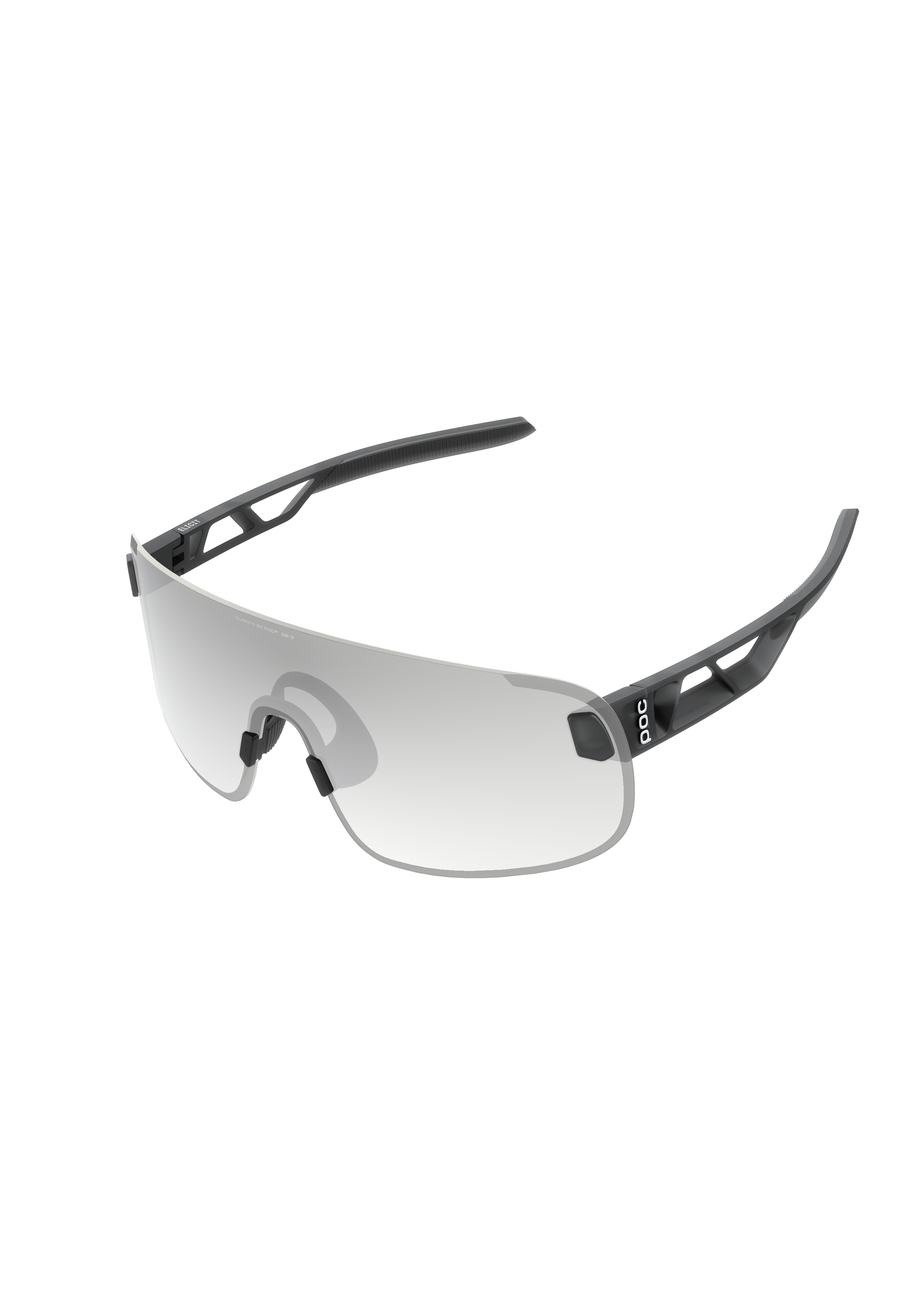 POC - POC - Elicit Photochromic - Cycling Sunglasses - Black - One Size - Cycling Eyewear - Black - One Size