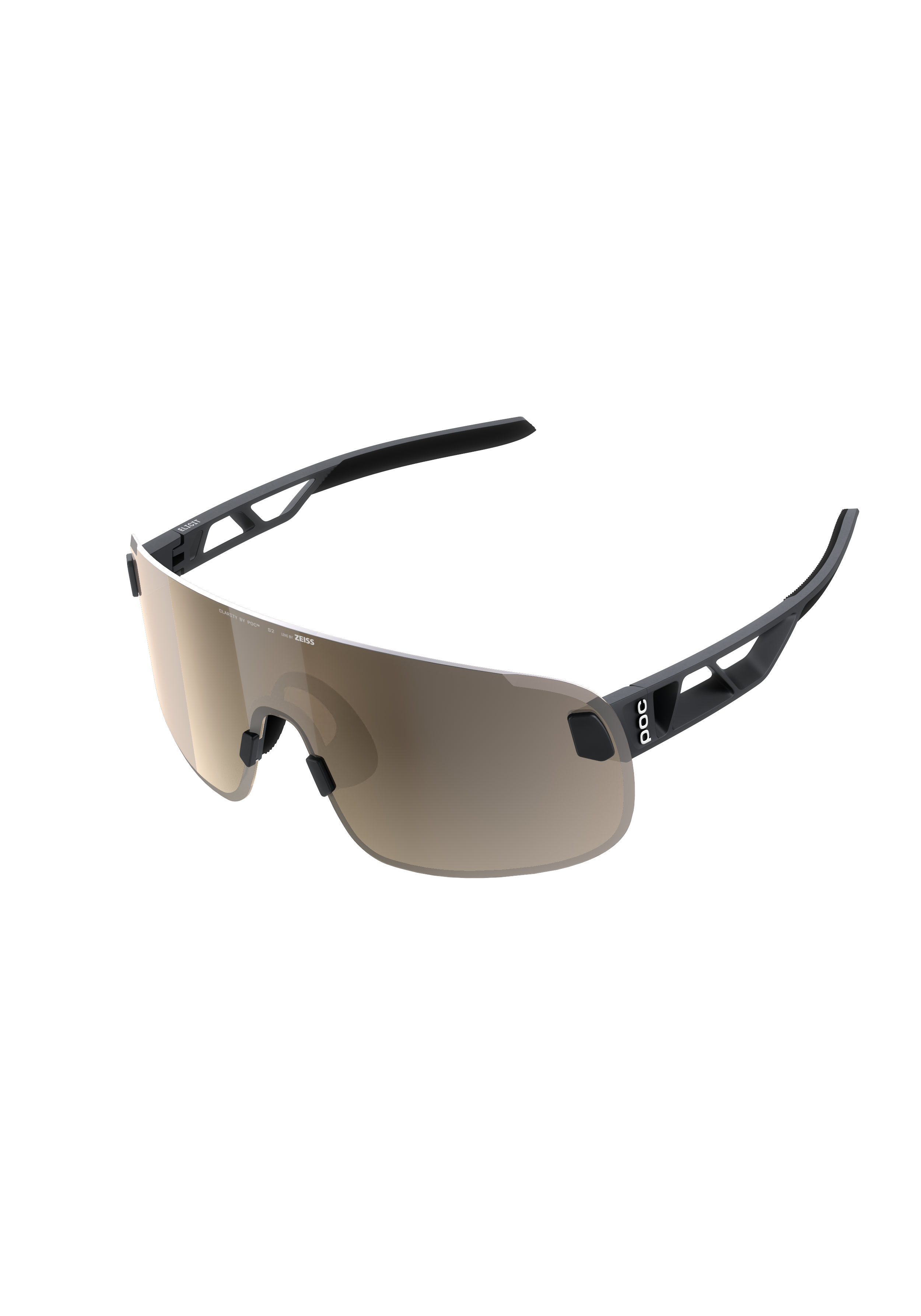 POC - POC - Elicit - Cycling Sunglasses - Black - One Size - Cycling Eyewear - Black - One Size