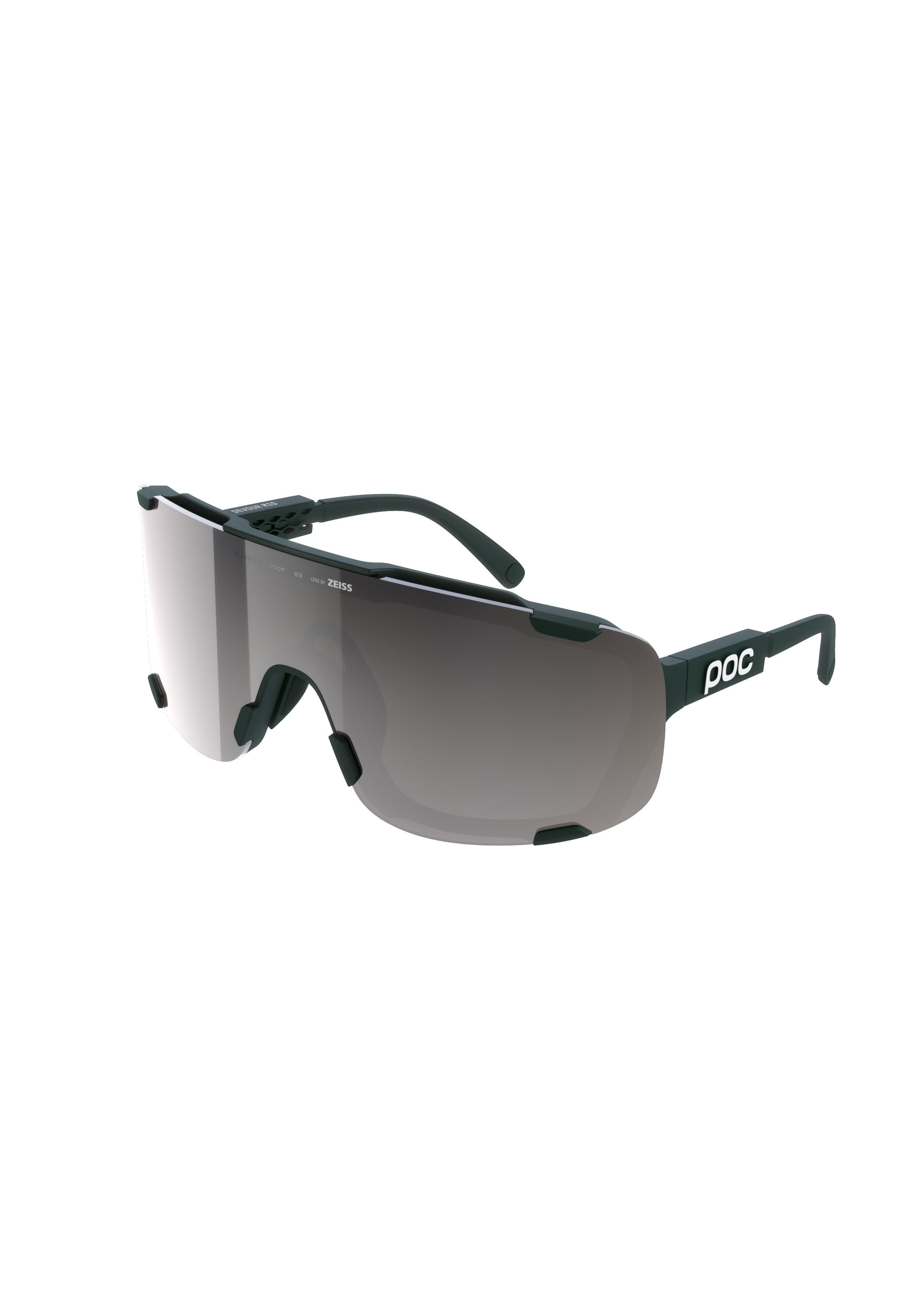 POC - POC - Devour Mid - Cycling Sunglasses - Green - One Size - Cycling Eyewear - Green - One Size