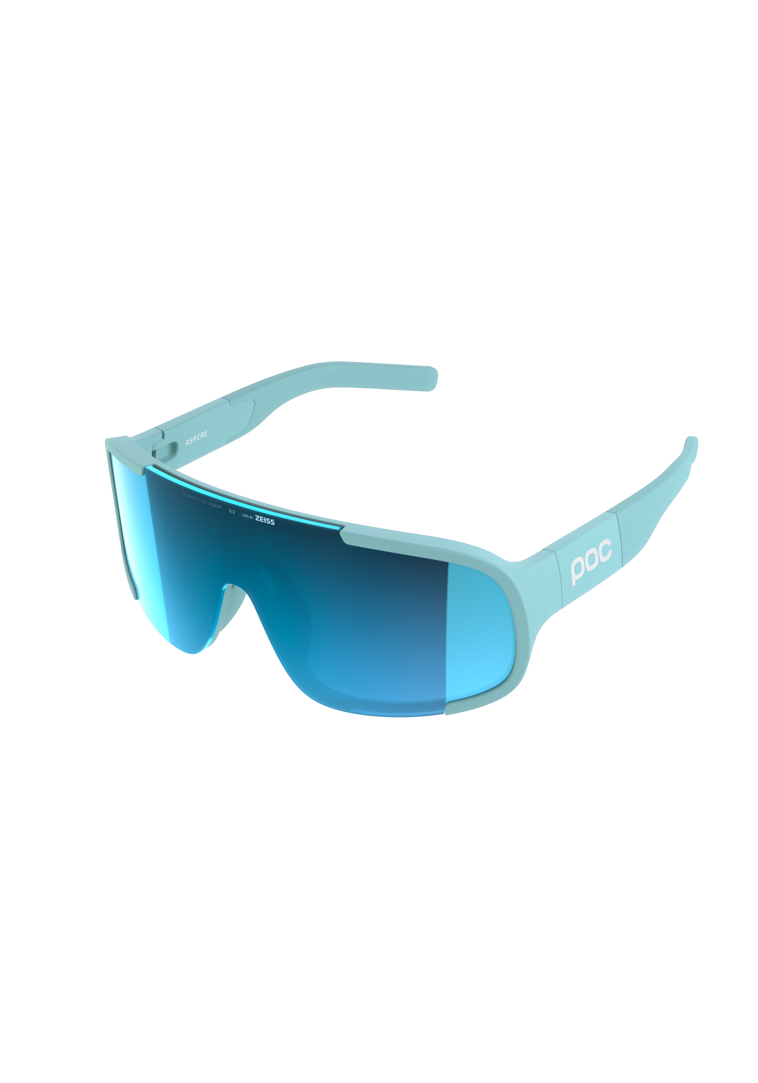 POC - POC - Aspire - Cycling Sunglasses - Blue - One Size - Cycling Eyewear - Blue - One Size
